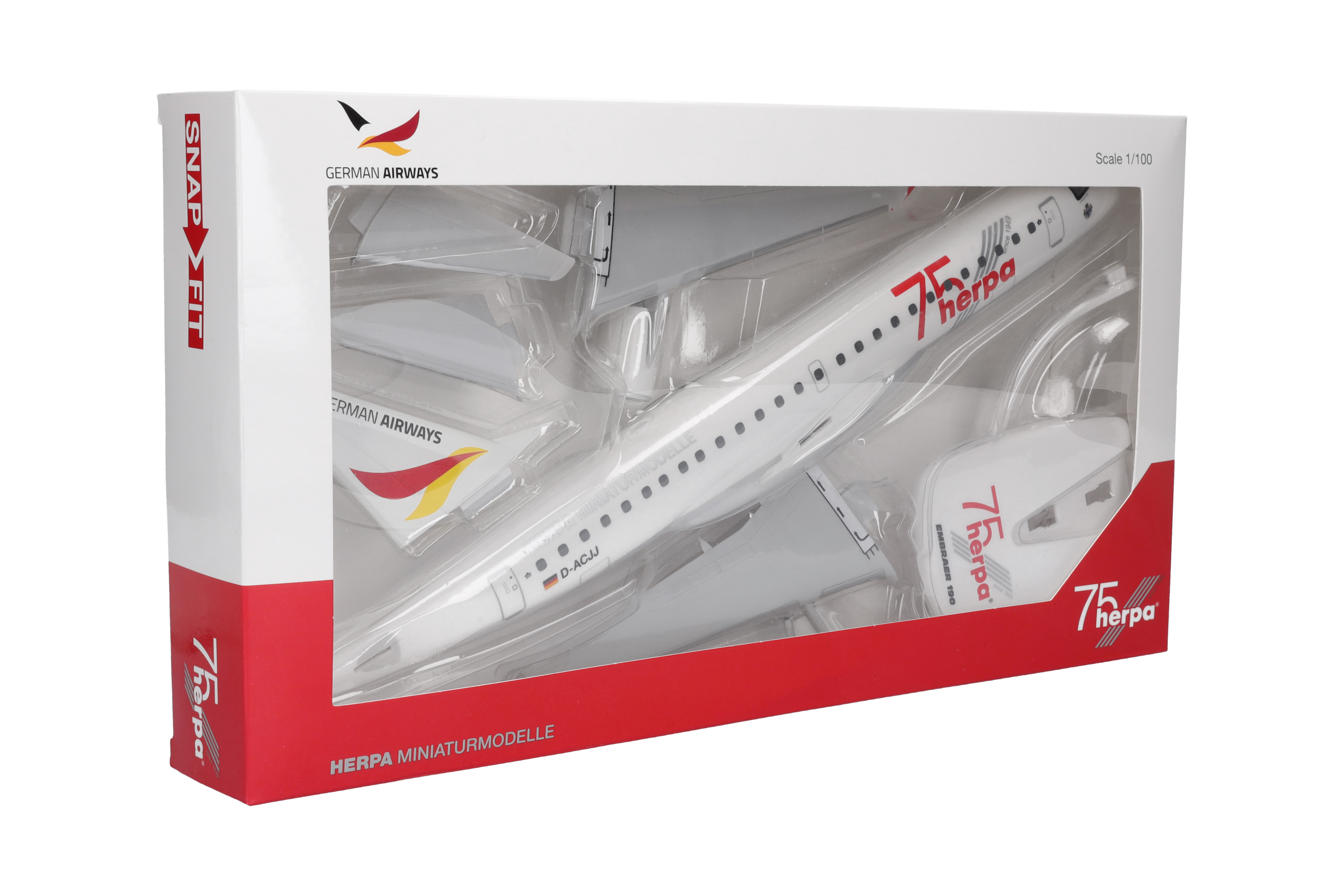 herpa 614368 - E190 German Airways Herpa 75