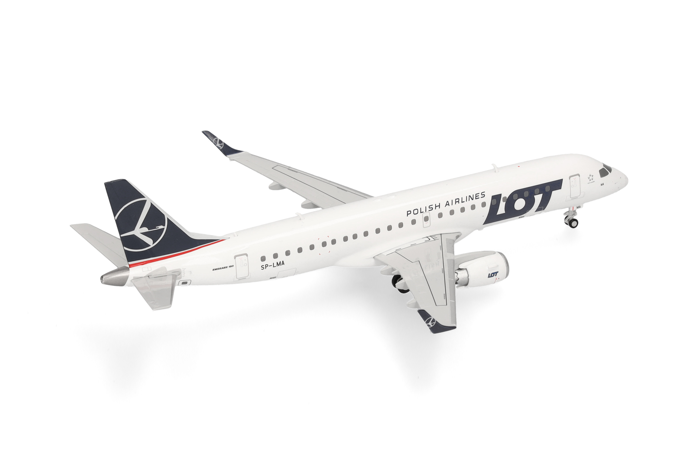 herpa 573818 - Embraer E190 LOT Polish Airl