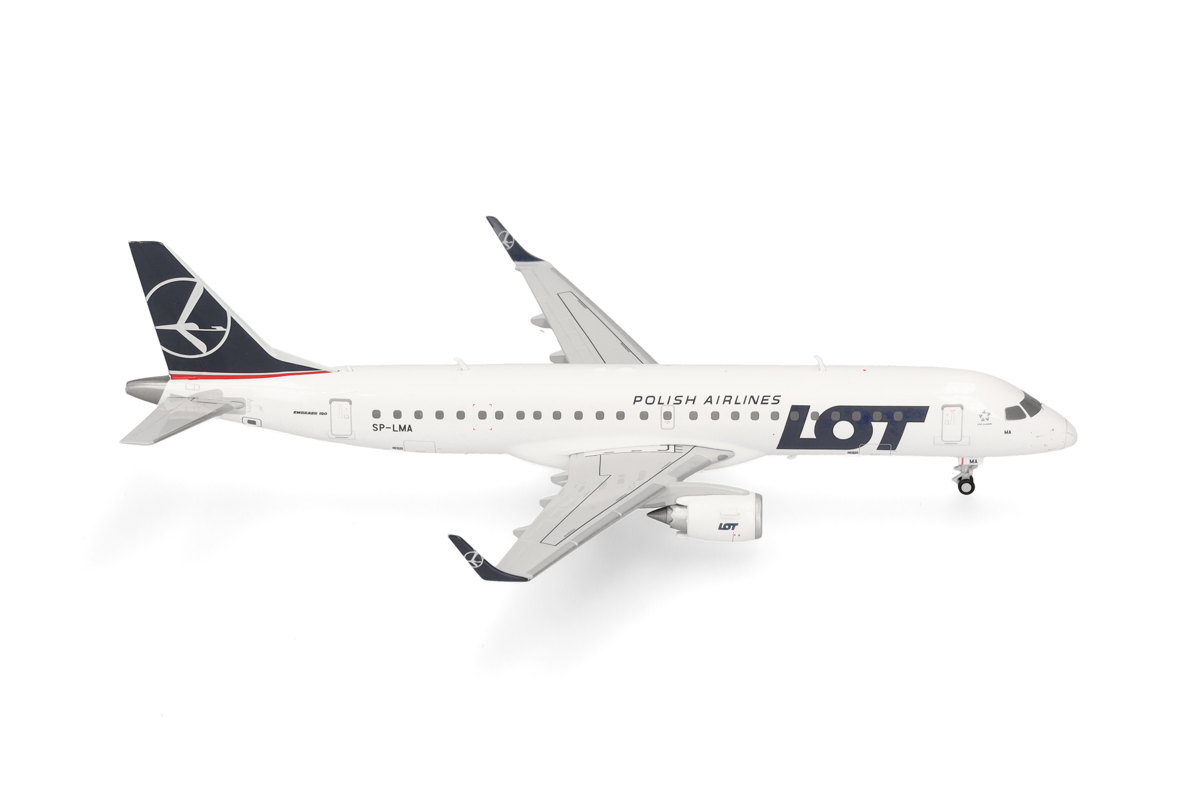 herpa 573818 - Embraer E190 LOT Polish Airl