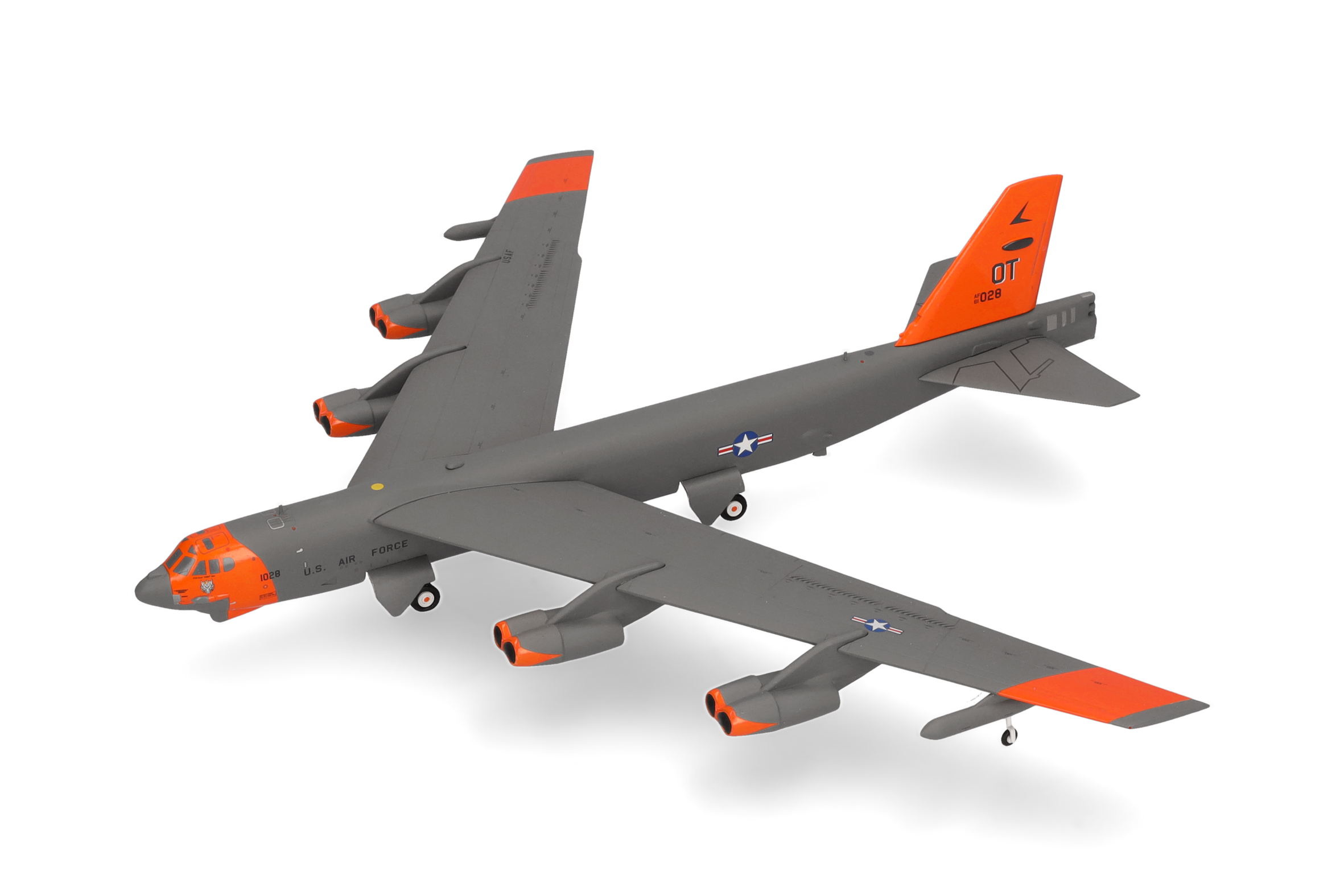 herpa 573726 - B-52H USAF 49th TES Orange