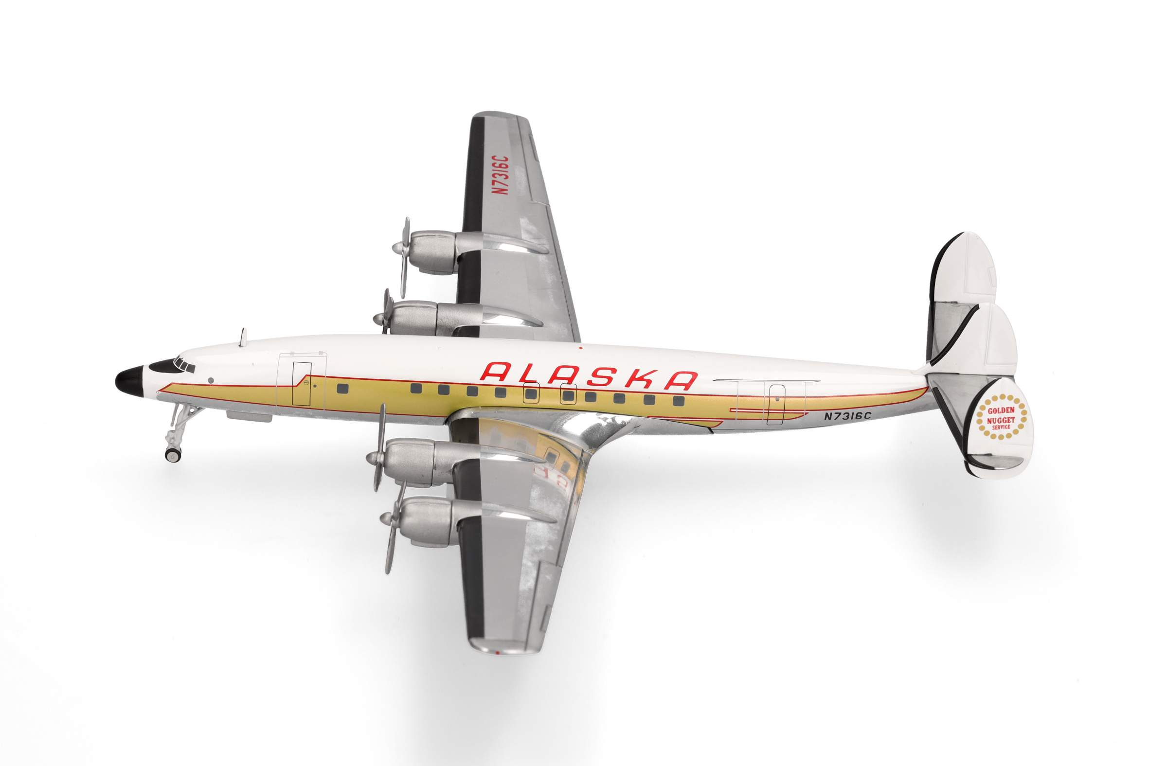 herpa 573023 - Lockheed L-1649A Alaska Airl.