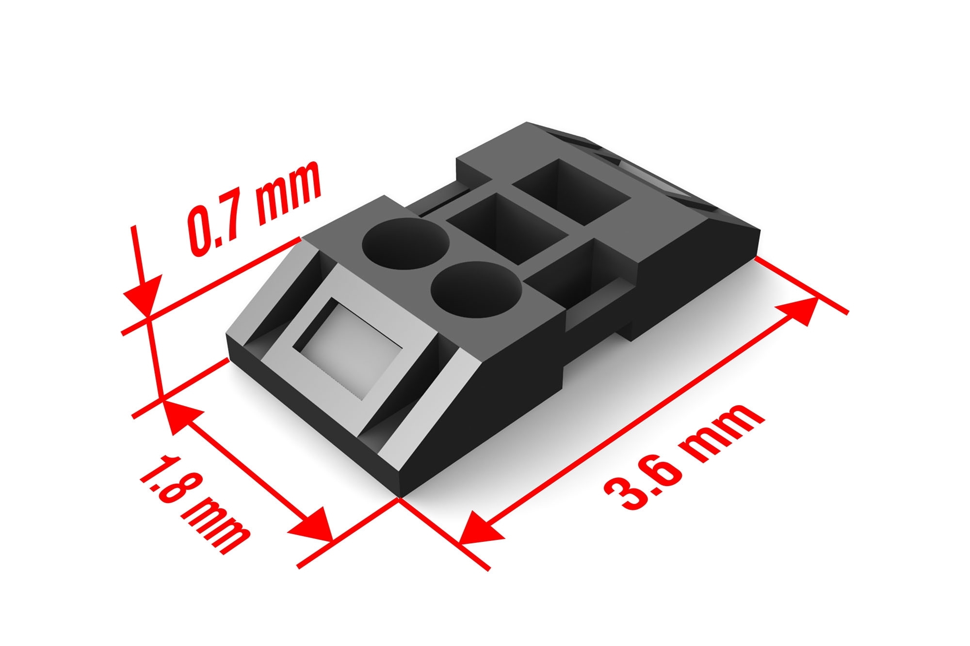 Zmodell ZM-FP-001 - Single foot plates
