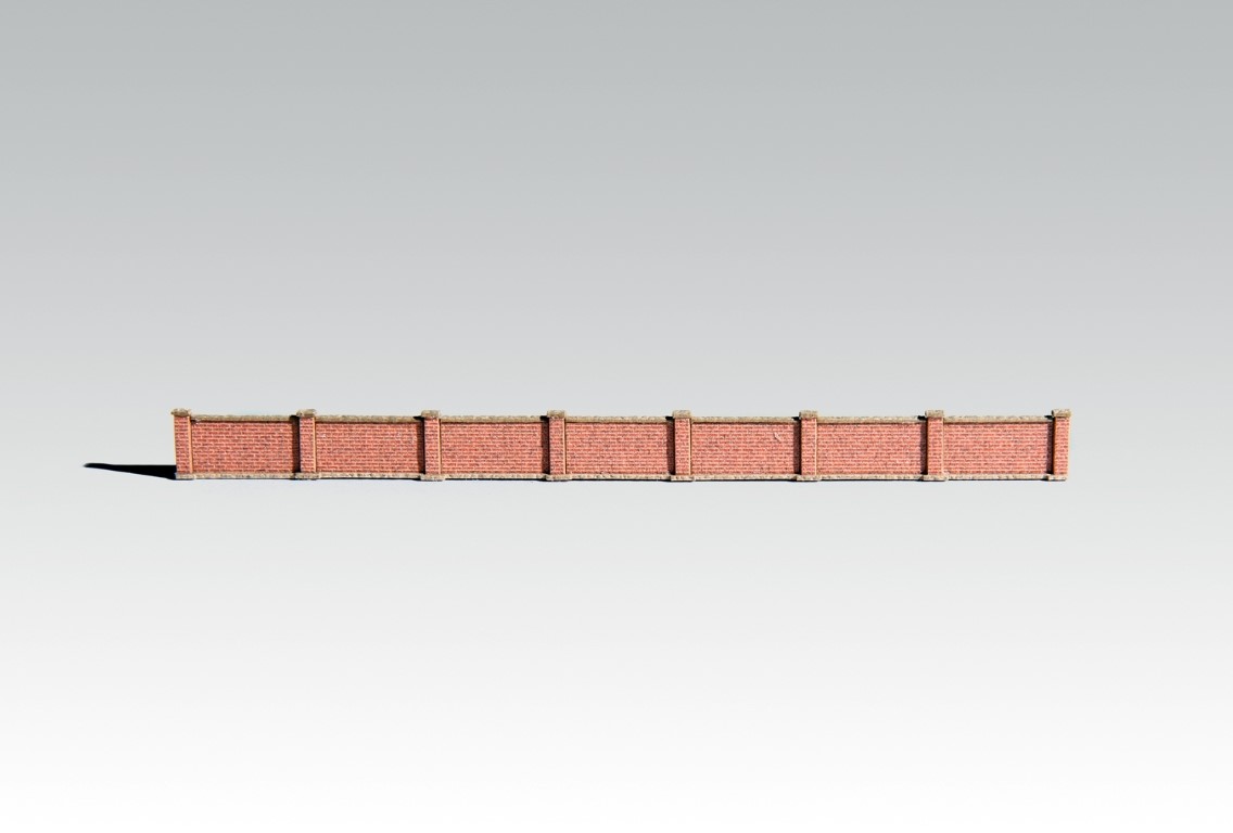 Archistories 812191 - Niedrige Grenzmauer [Z]
