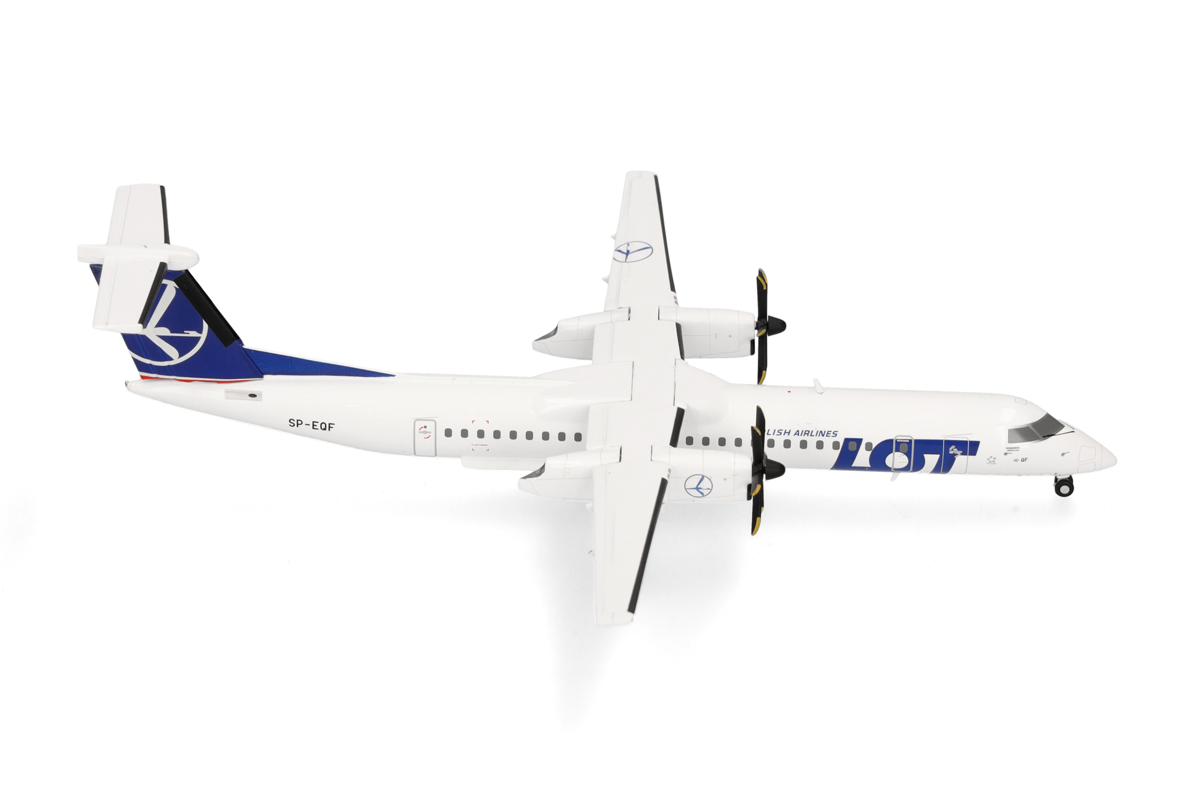 herpa 573955 - Q400 LOT Polish Airlines