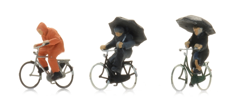 Artitec 5220011 - Radfahrer im Regen