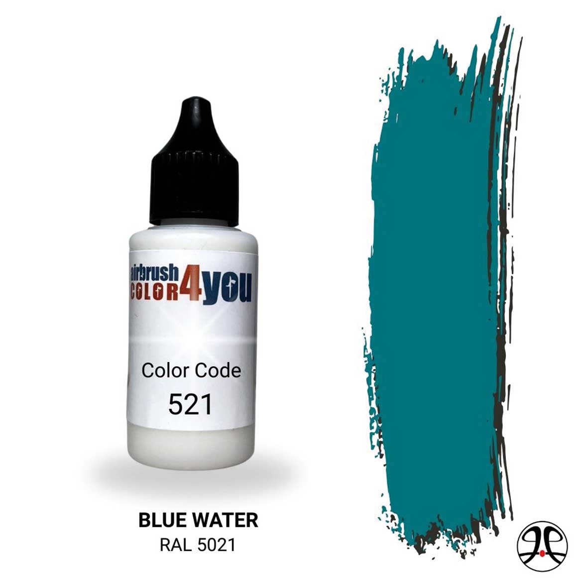 Busch 961000521 - Acrylfarbe Wasserblau