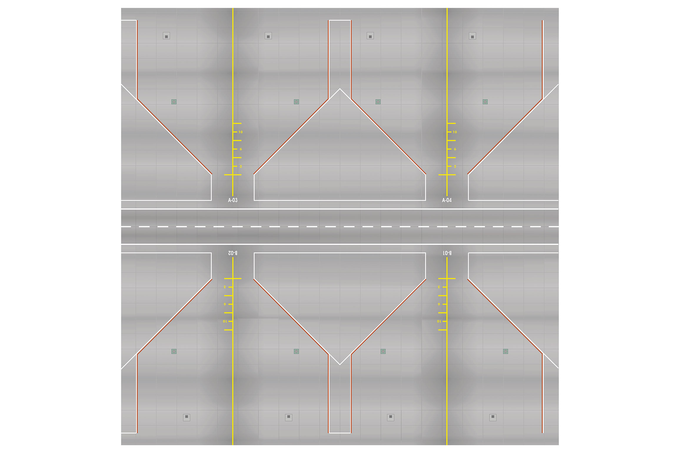 herpa 558969-001 - Apron / Tower Plates