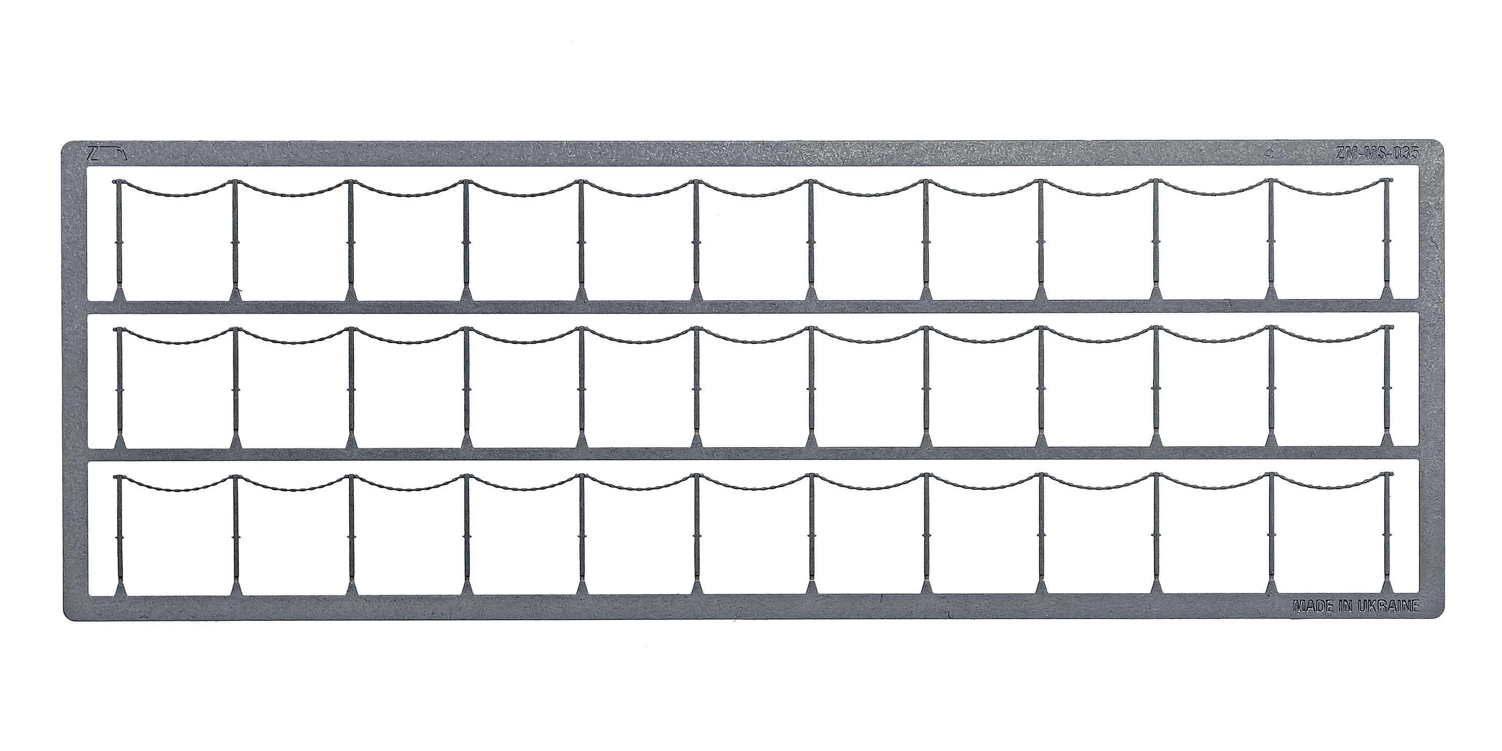 Zmodell ZM-MS-035 - Chain barriers