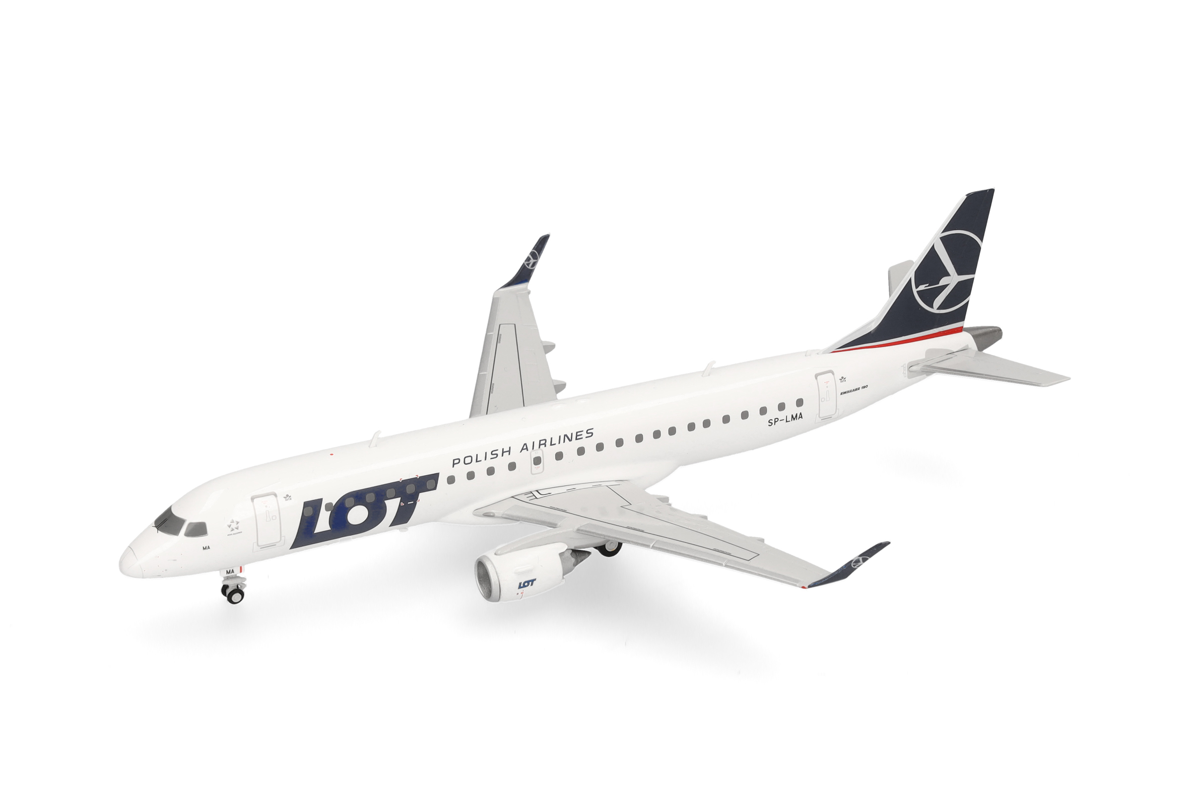 herpa 573818 - Embraer E190 LOT Polish Airl