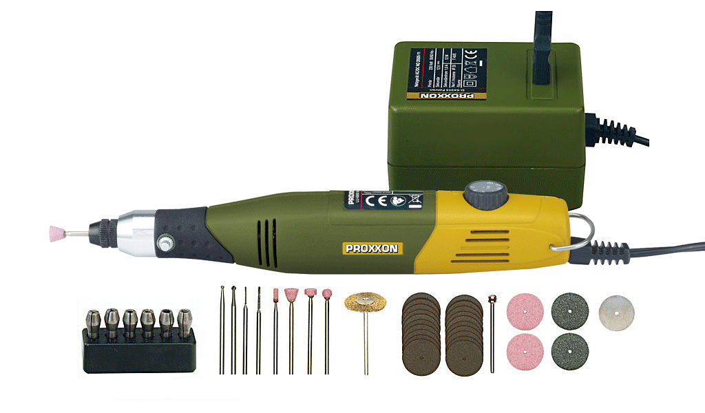 Proxxon 4528515 - Modellbauer- und Gravierset mit 