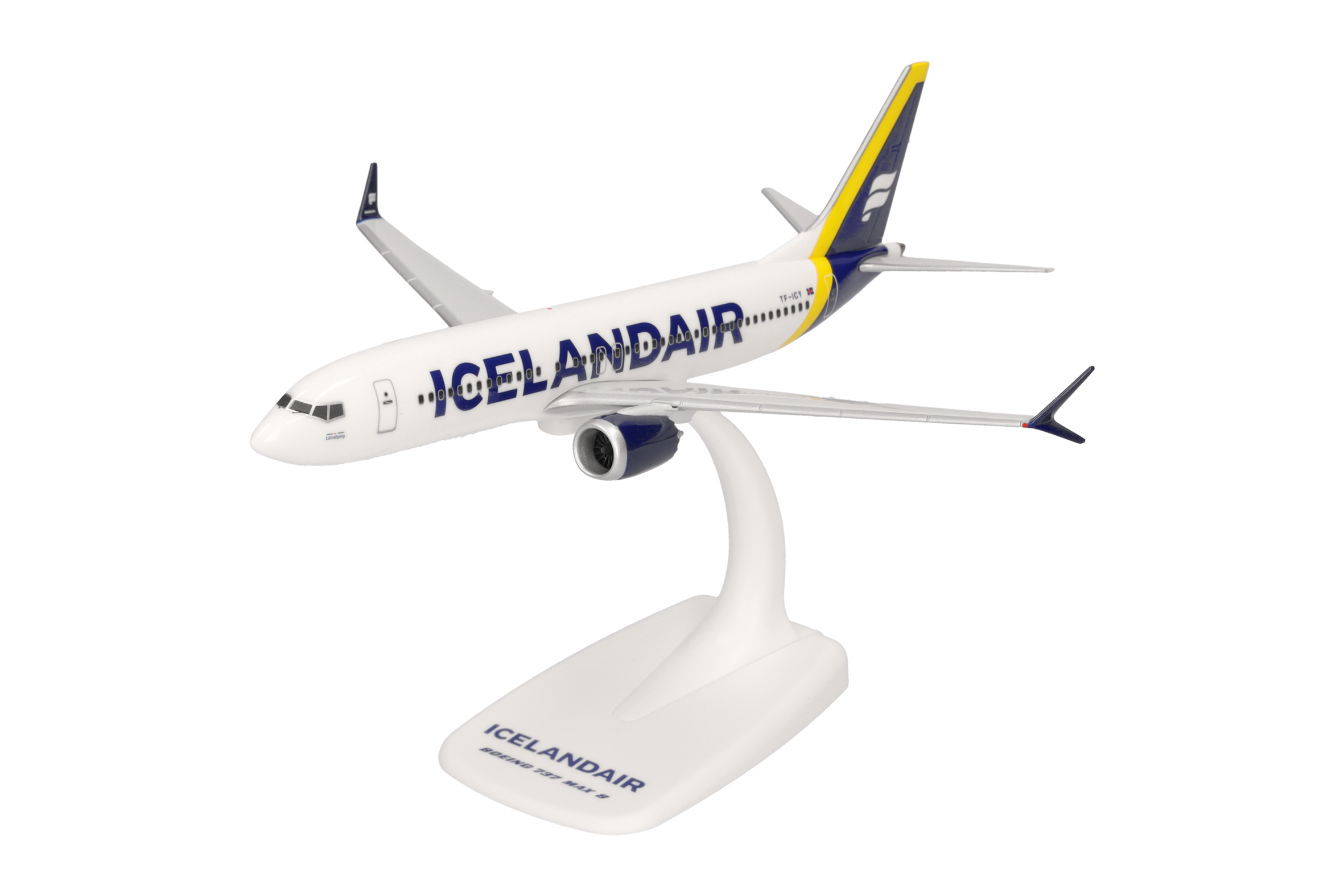 herpa 614641 - B737 Max 8 Icelandair yellow