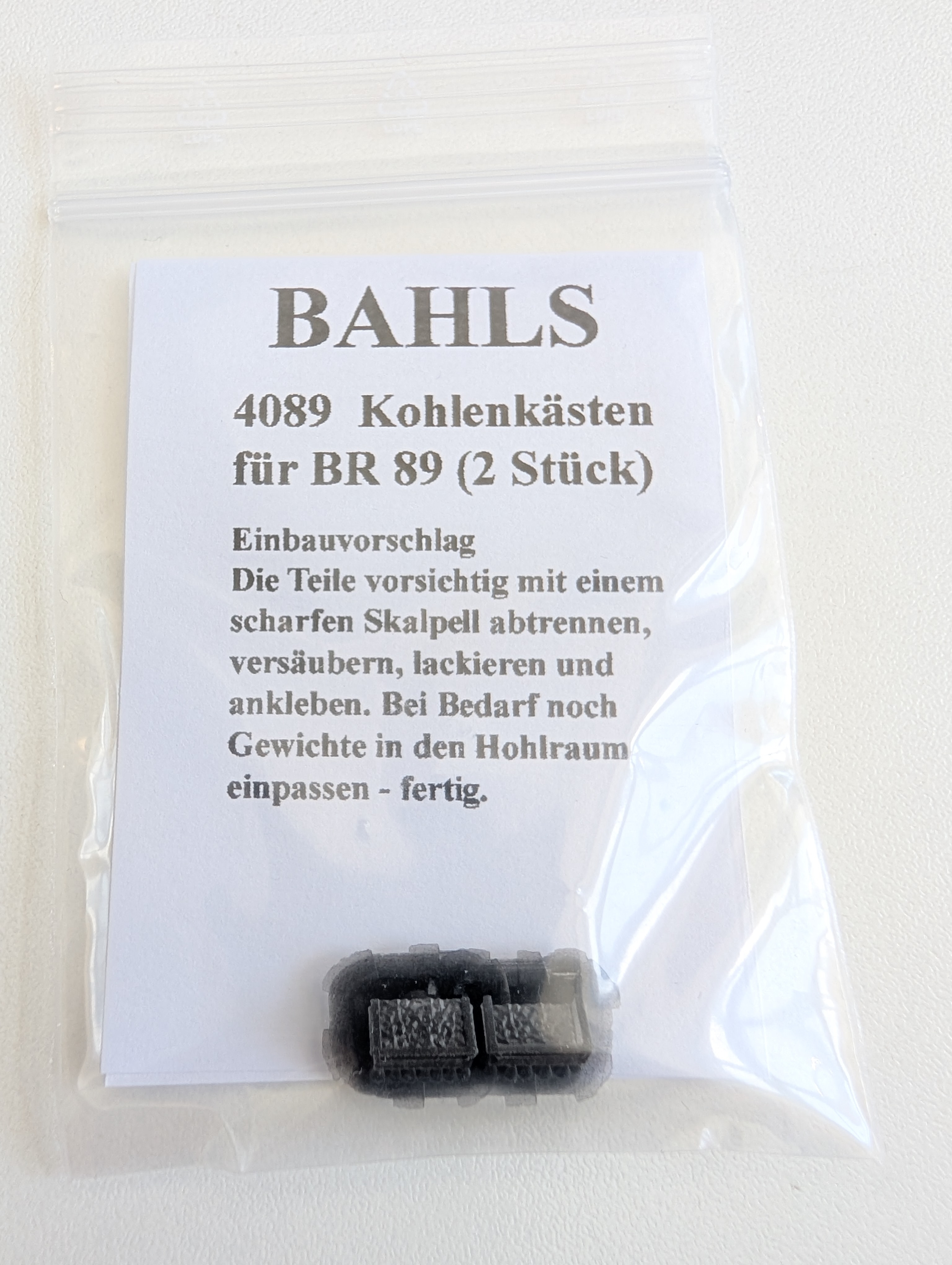 BAHLS 4089 - Kohlenkästen BR 89