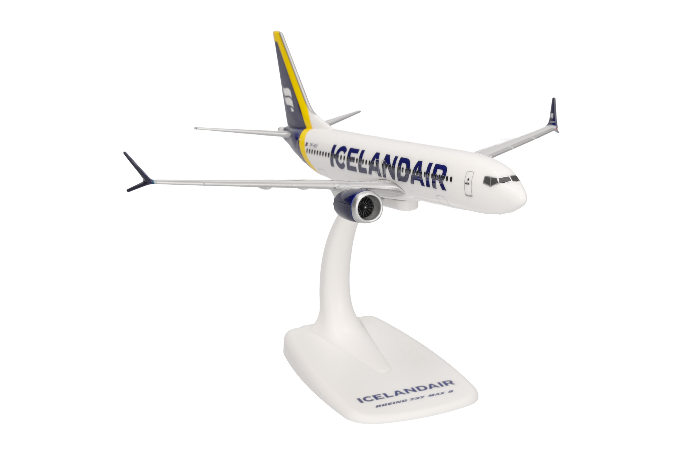 herpa 614641 - B737 Max 8 Icelandair yellow