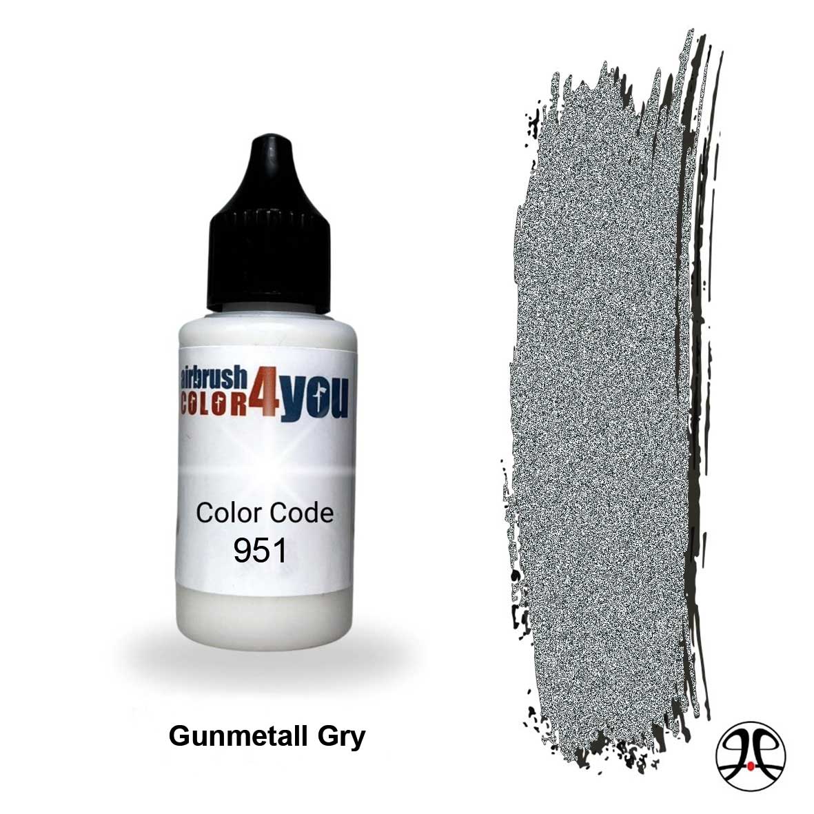 Busch 961310951 - Acrylfarbe Waffen Metallic