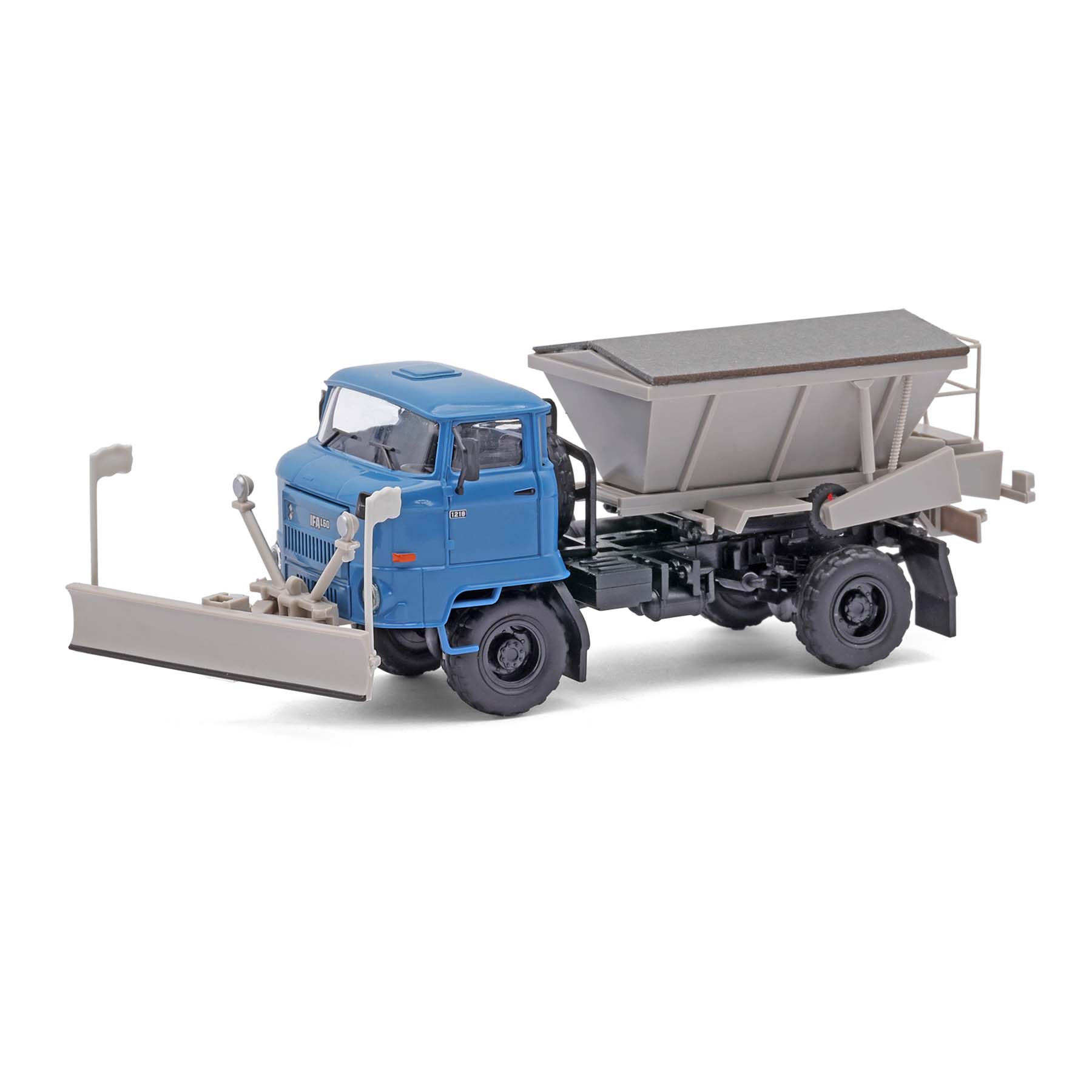 Busch 95568 - IFA L60 m.Schneepflug/Streuer