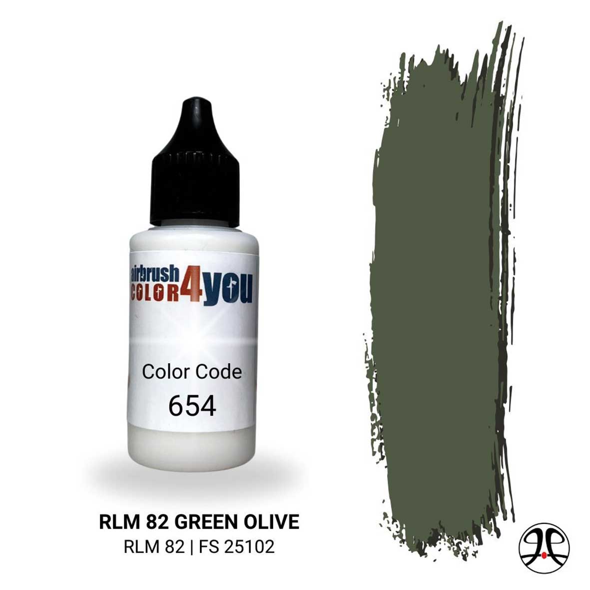 Busch 961000654 - Acrylfarbe RLM Olivgrün