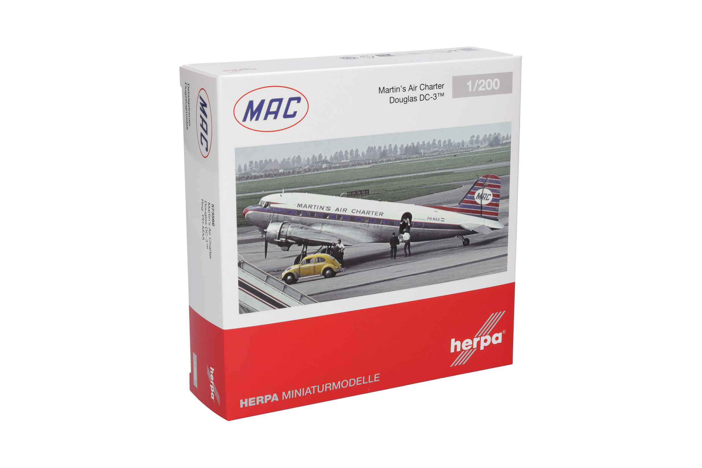 herpa 573566 - DC-3 Martins Air Charter