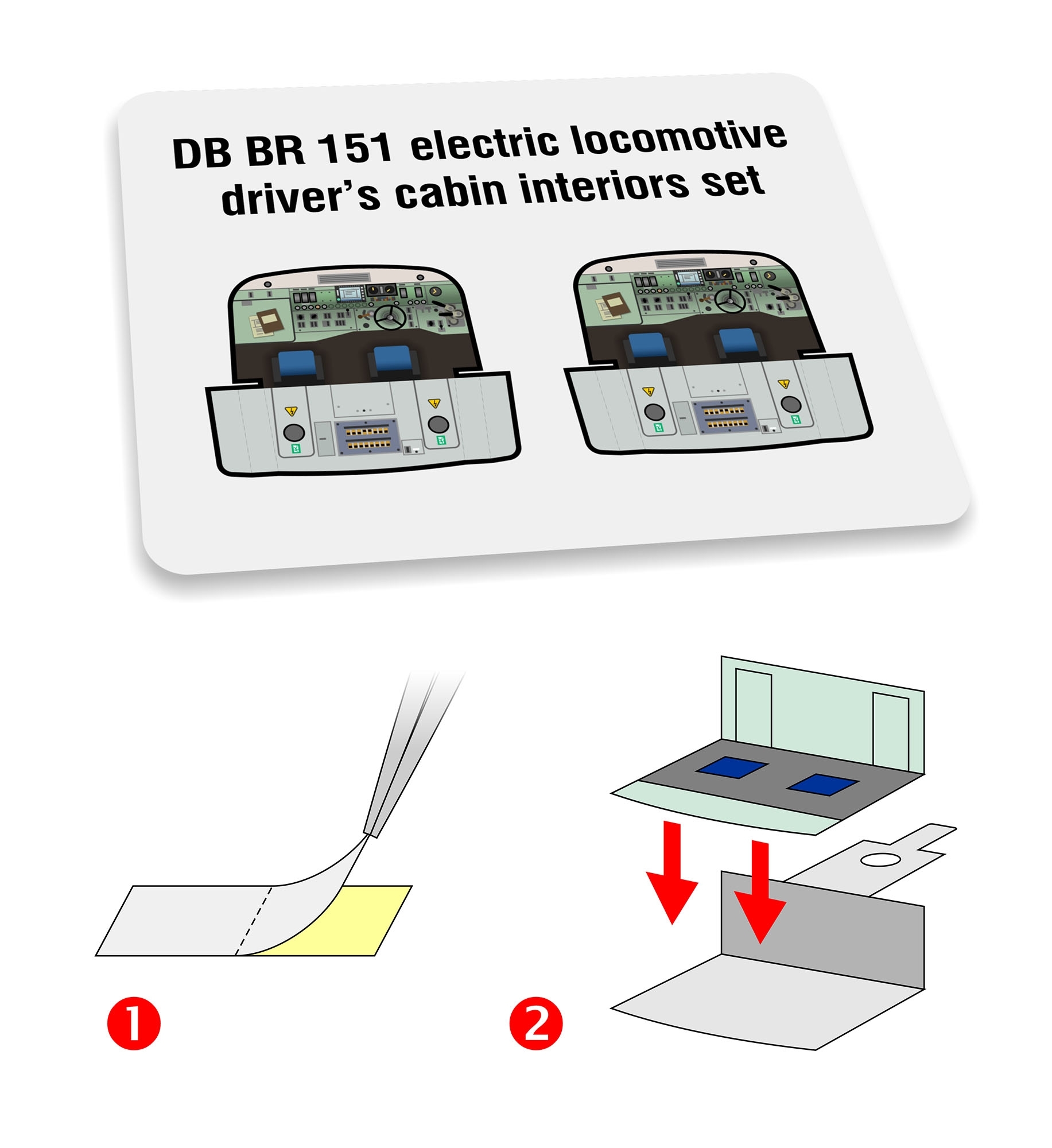 Zmodell ZM-PL-151 - Driver’s cabin interior reprod