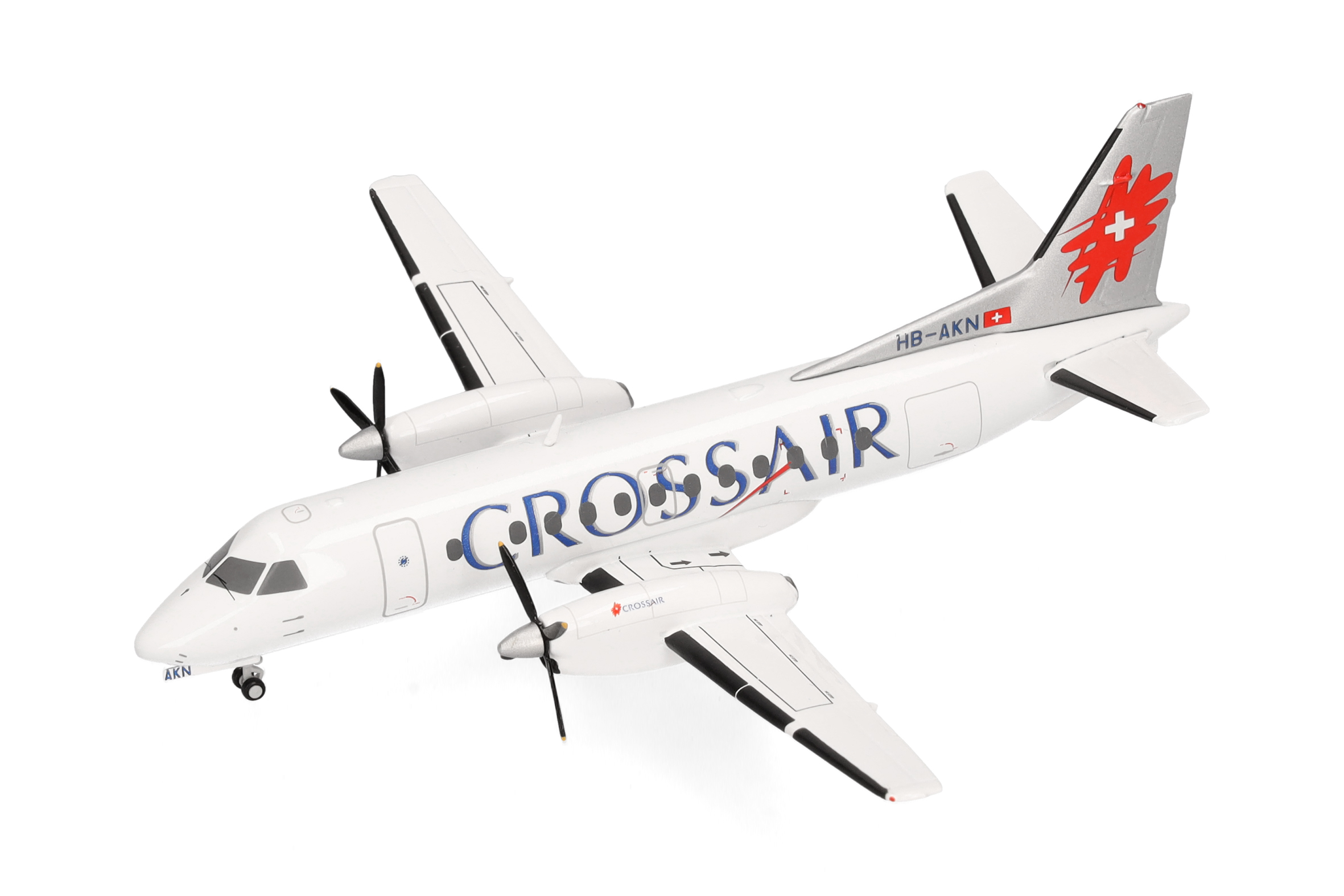 herpa 573252 - Saab 340 Crossair HB-AKN