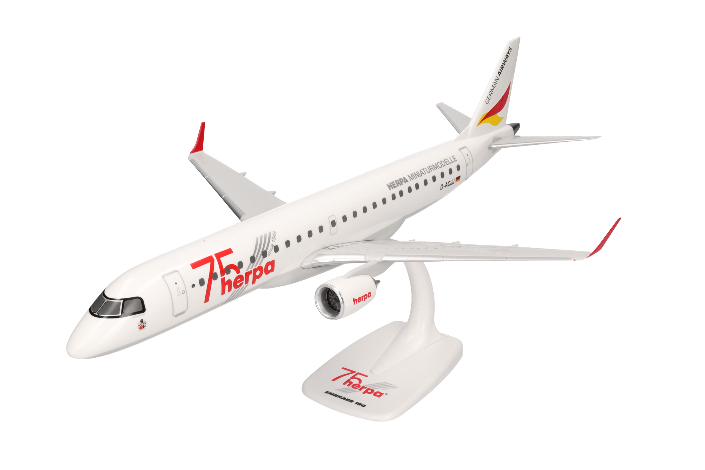 herpa 614368 - E190 German Airways Herpa 75