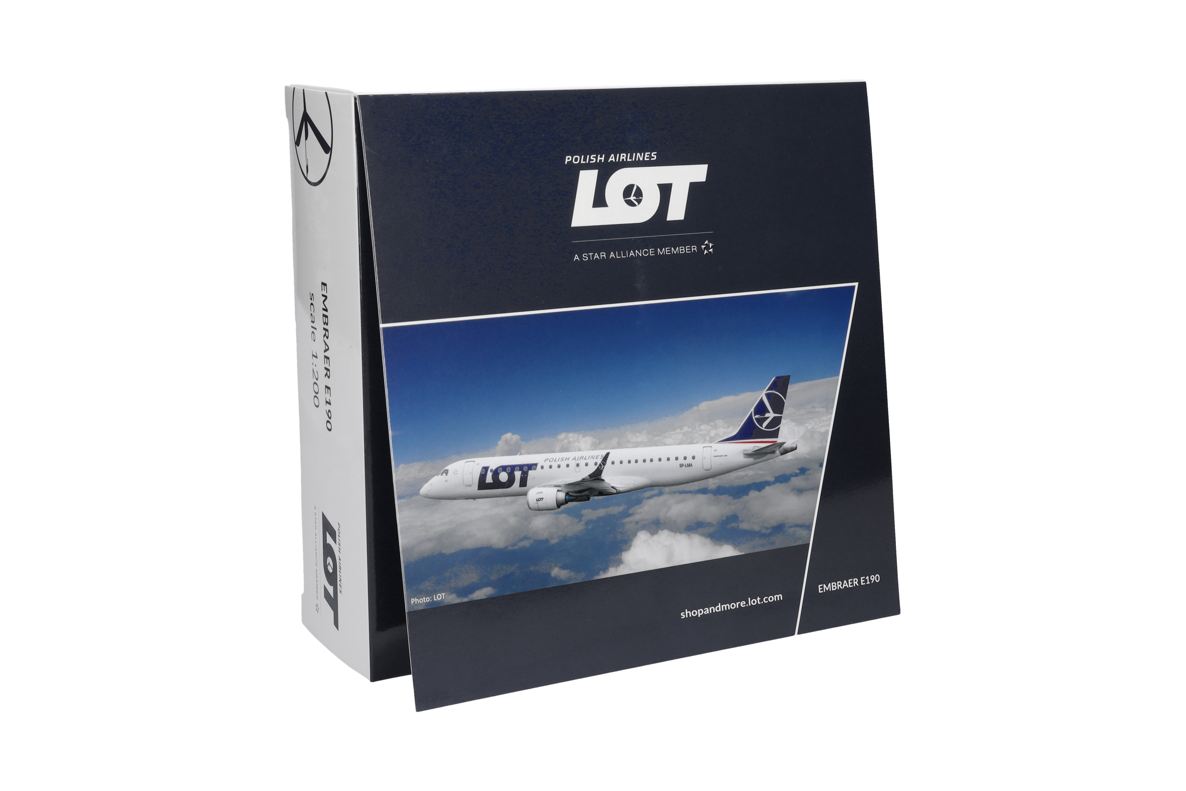 herpa 573818 - Embraer E190 LOT Polish Airl