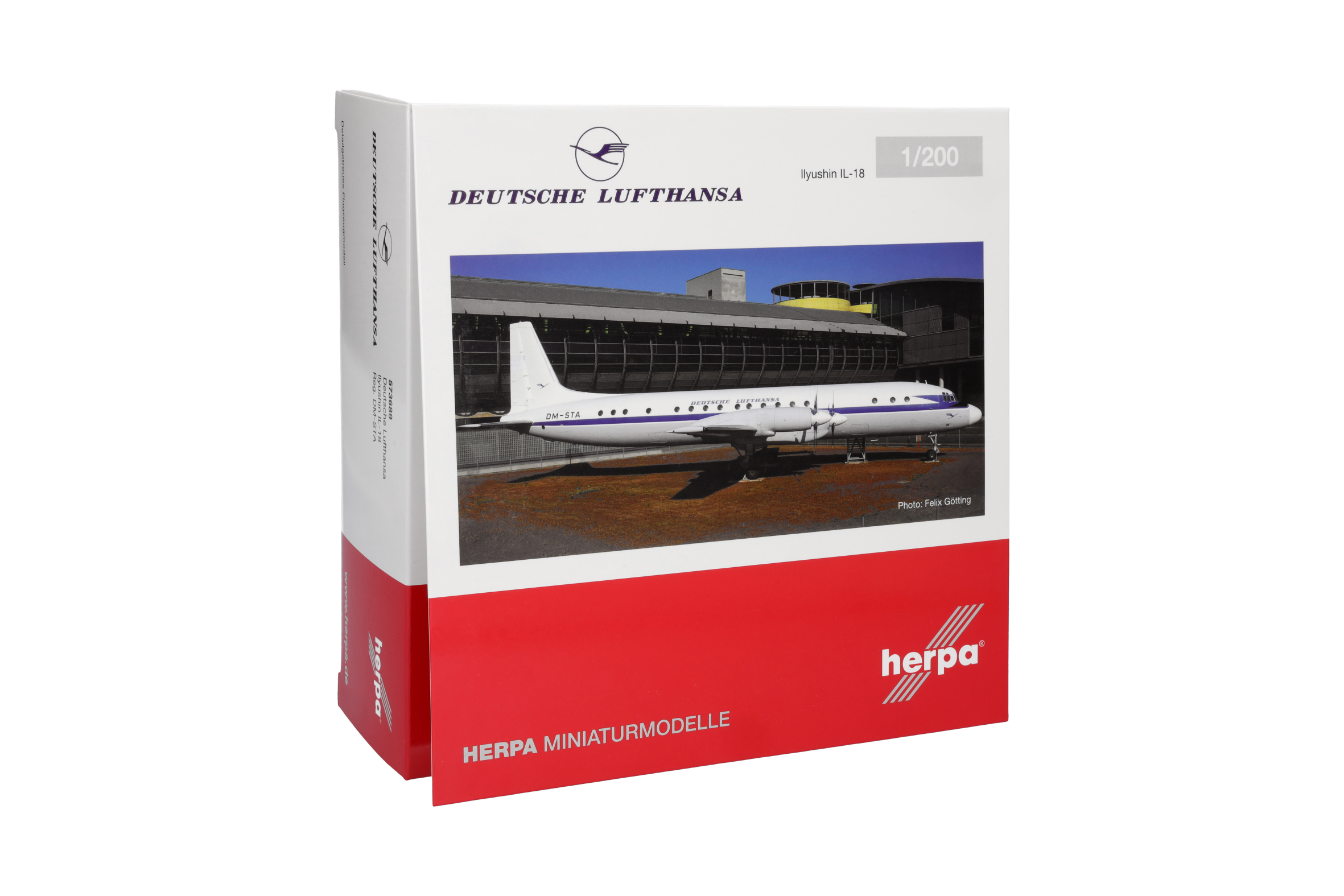 herpa 573689 - IL-18 Deutsche Lufthansa