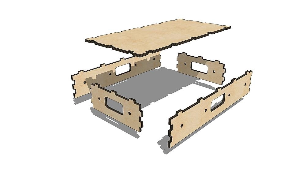 Faller 170104 - Anlagenunterbau, 0,5 m x 0,25