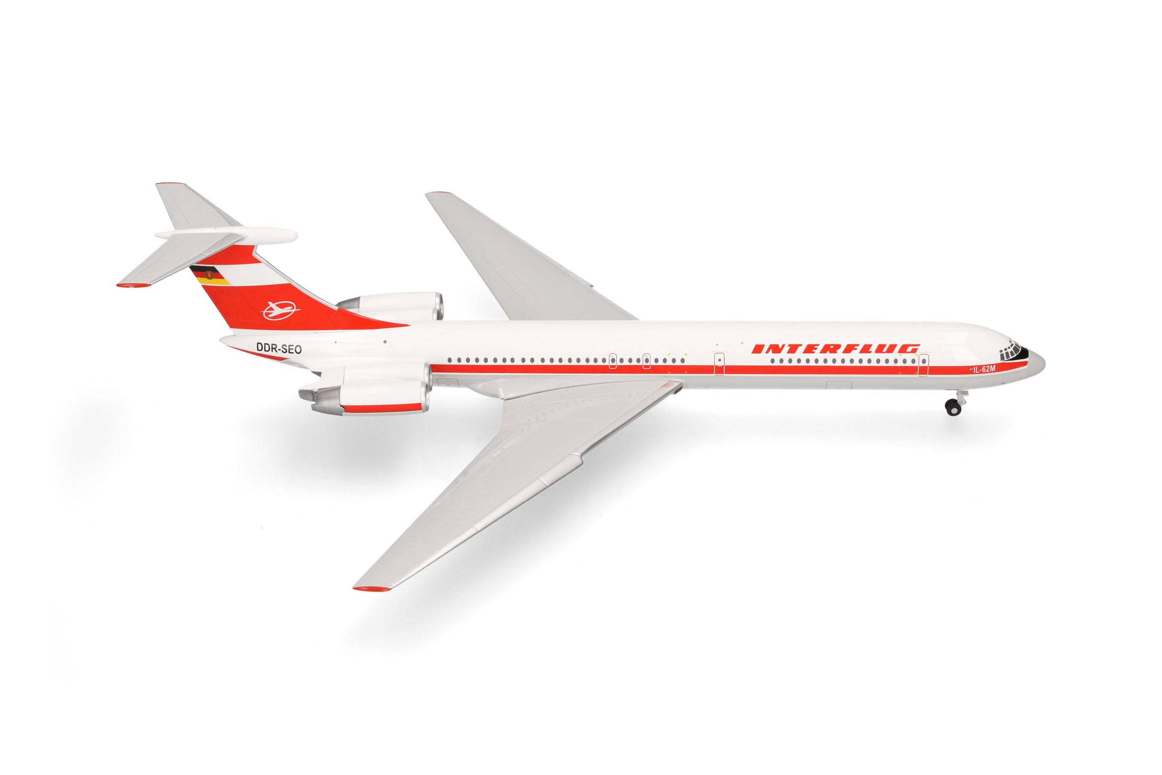 herpa 571708-001 - IL-62M Interflug DDR-SEO