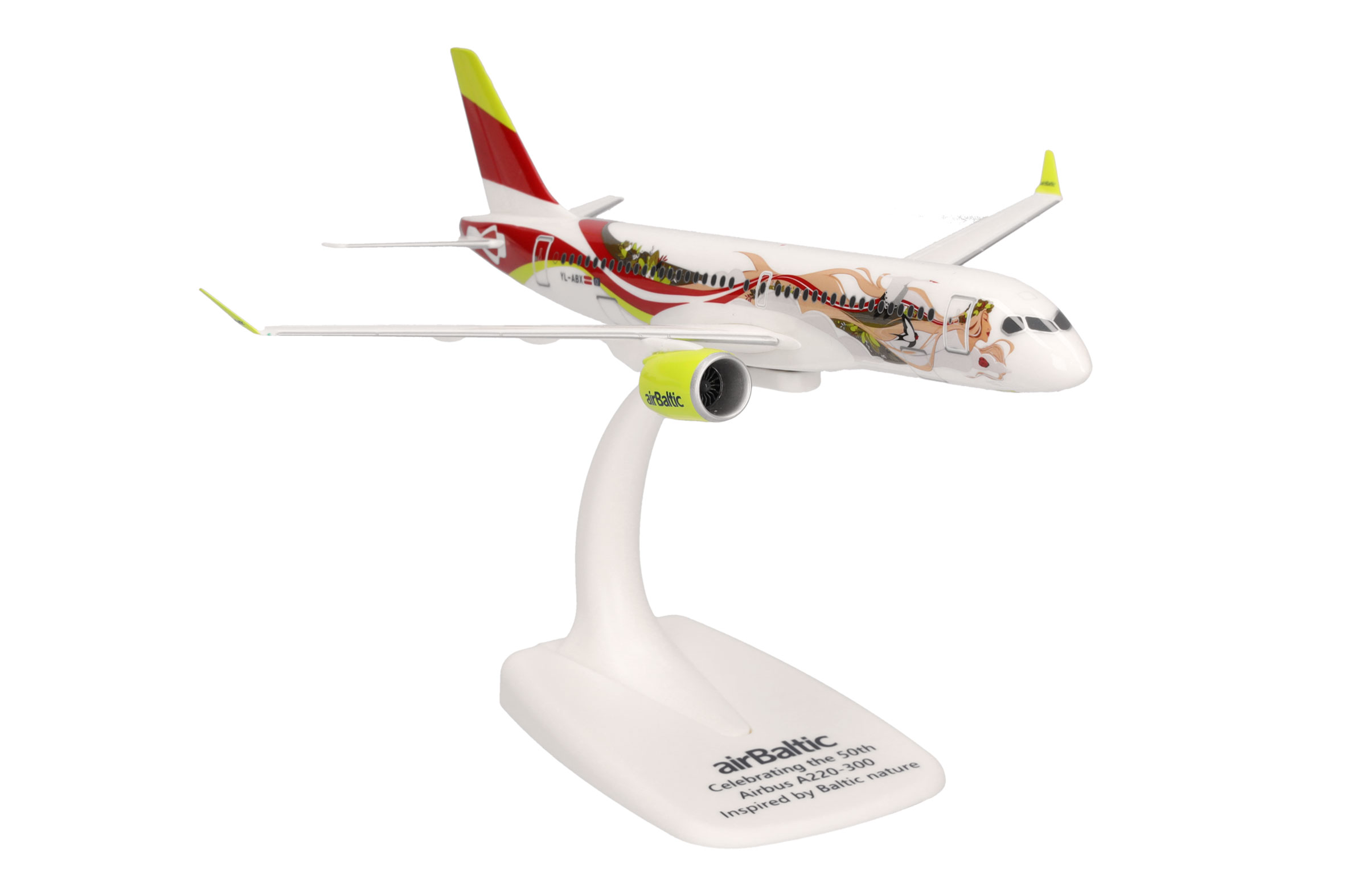 herpa 614559 - A220-300 airBaltic 50th A220