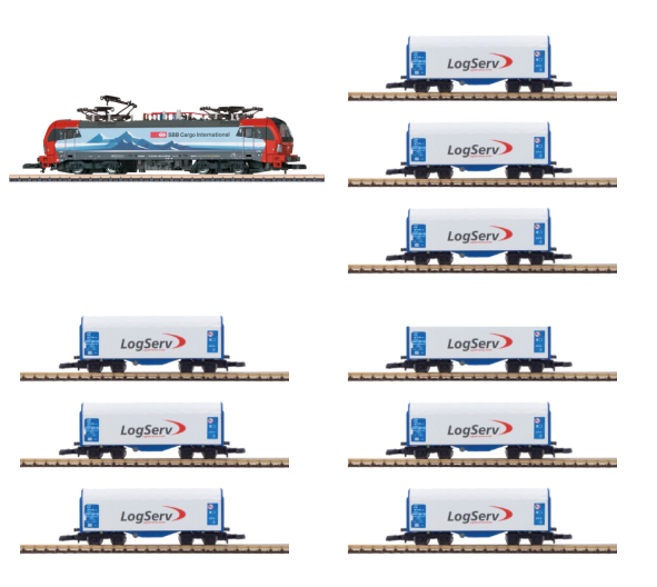 Set bestehend aus 1x Märklin 88232 + 3x AZAR LOGSE