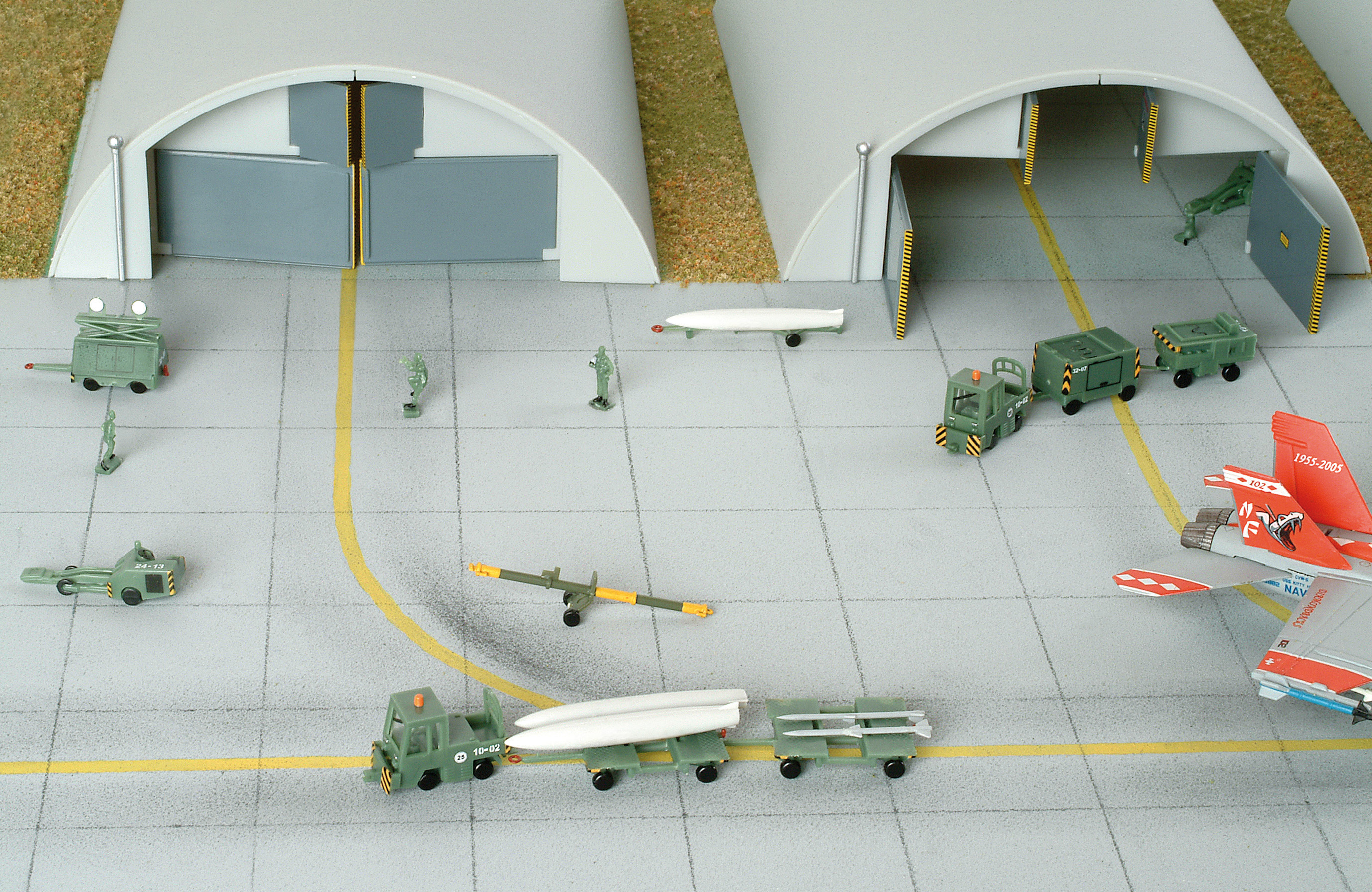herpa 551687 - Zubehör: ground support equip.