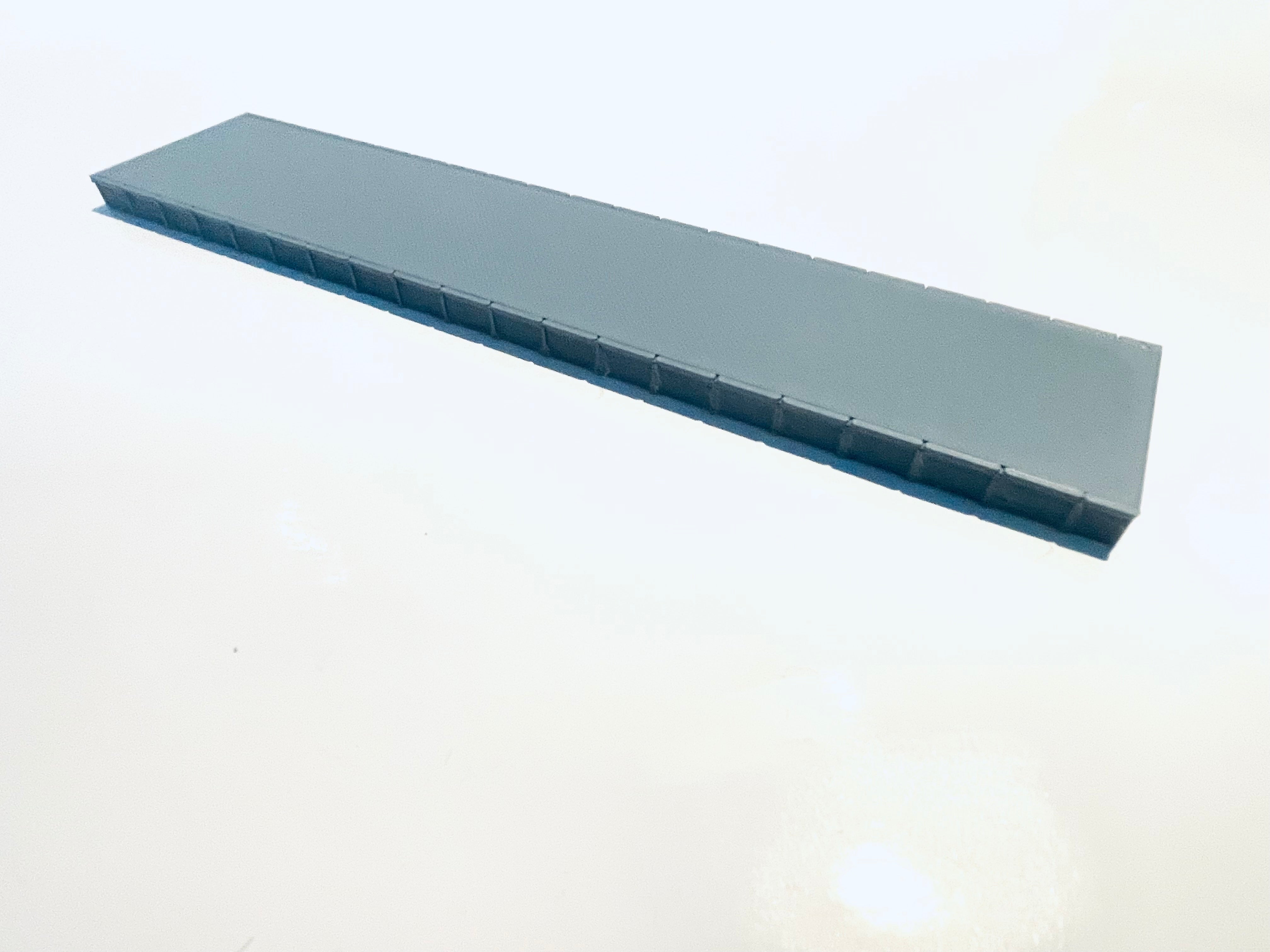 Roggemann Modellwerk 014054 - Bahnsteig 40mm ohne
