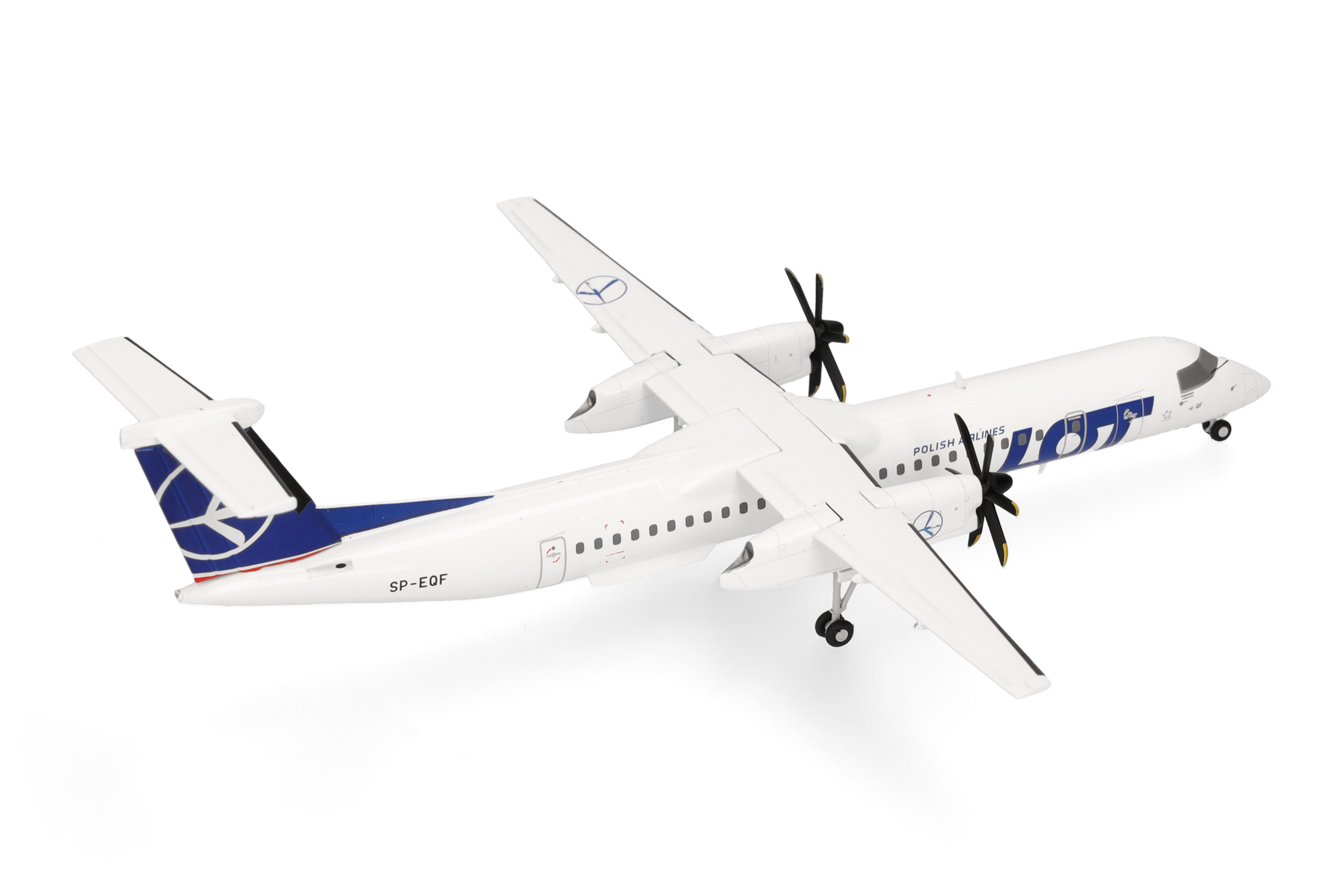 herpa 573955 - Q400 LOT Polish Airlines