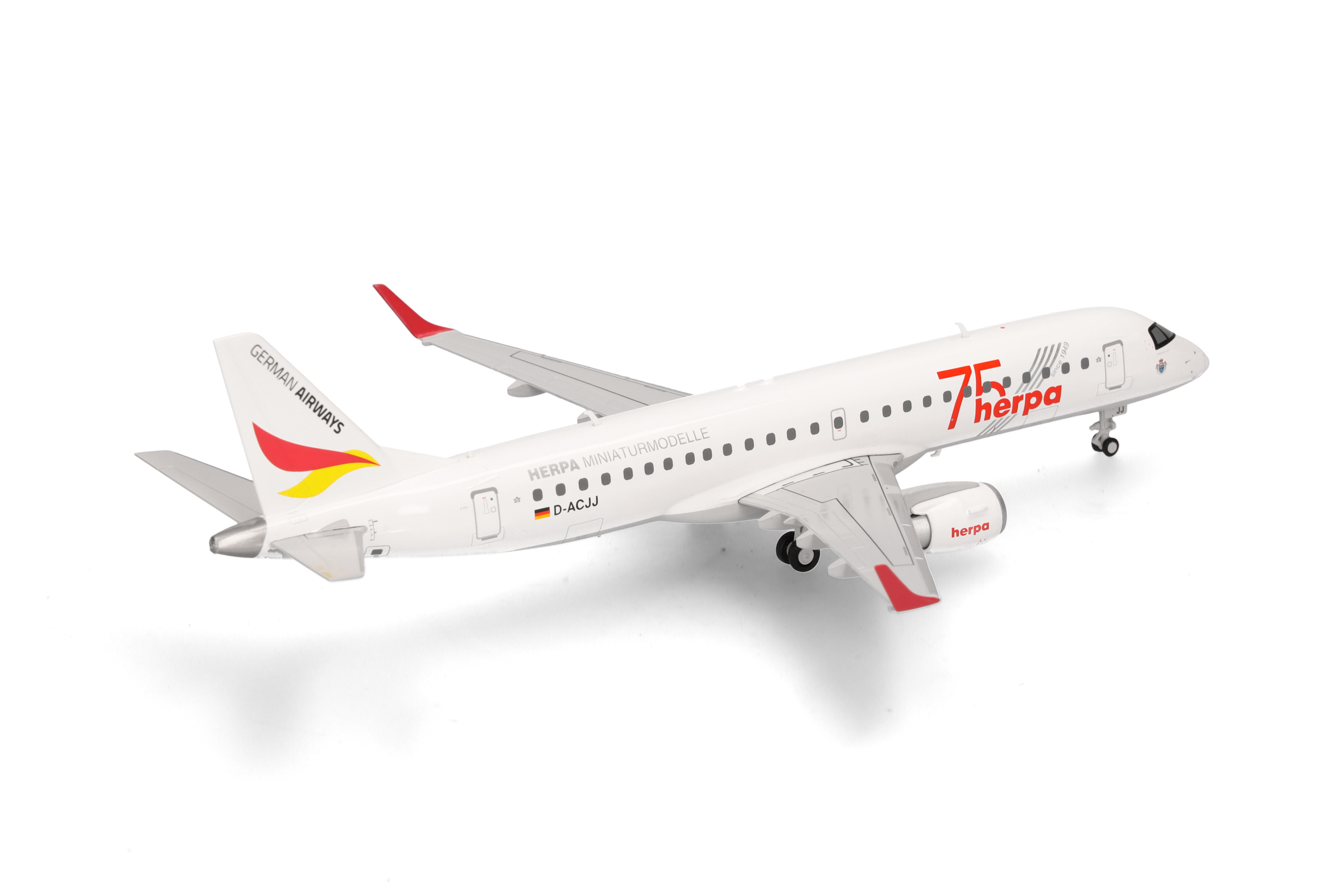 herpa 573221 - E190 German Airways Herpa 75
