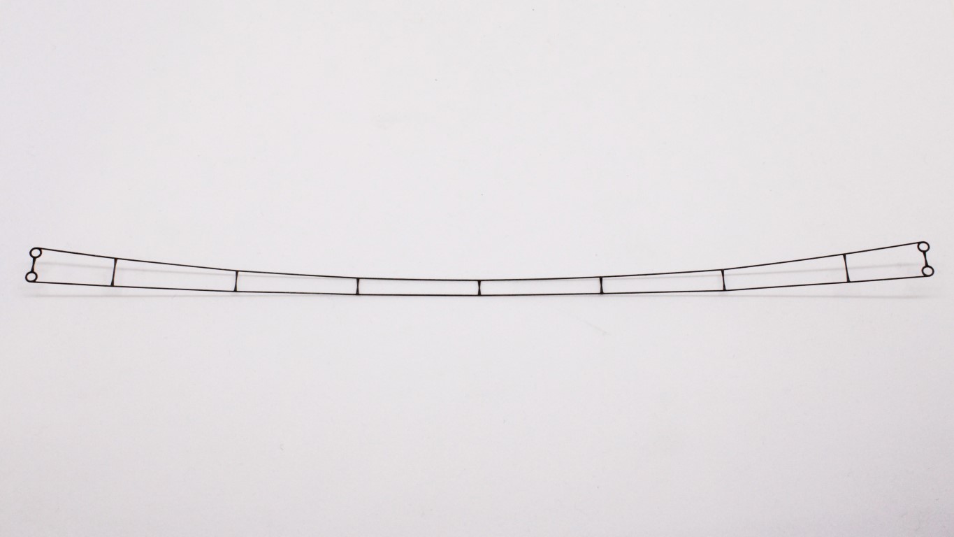 HOS OL 20.1 - Fahrdraht Neusilber 0,3 mm, 165 mm M