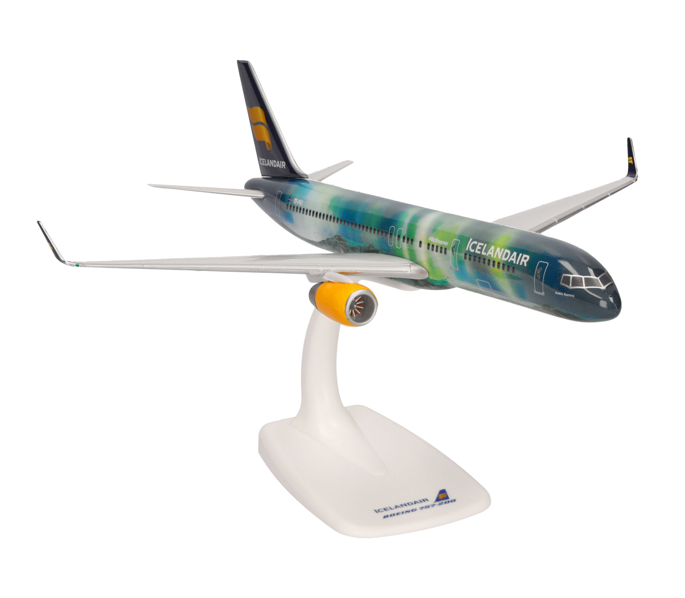 herpa 610735-001 - B757-200 Icelandair Hekla Au.