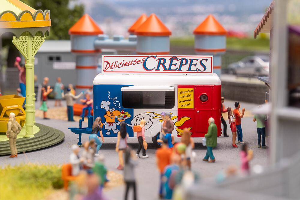 Faller 182301 - Verkaufswagen Crêpes