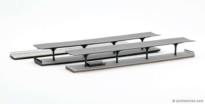 Archistories 115131 - Bahnsteig-Set [Z]