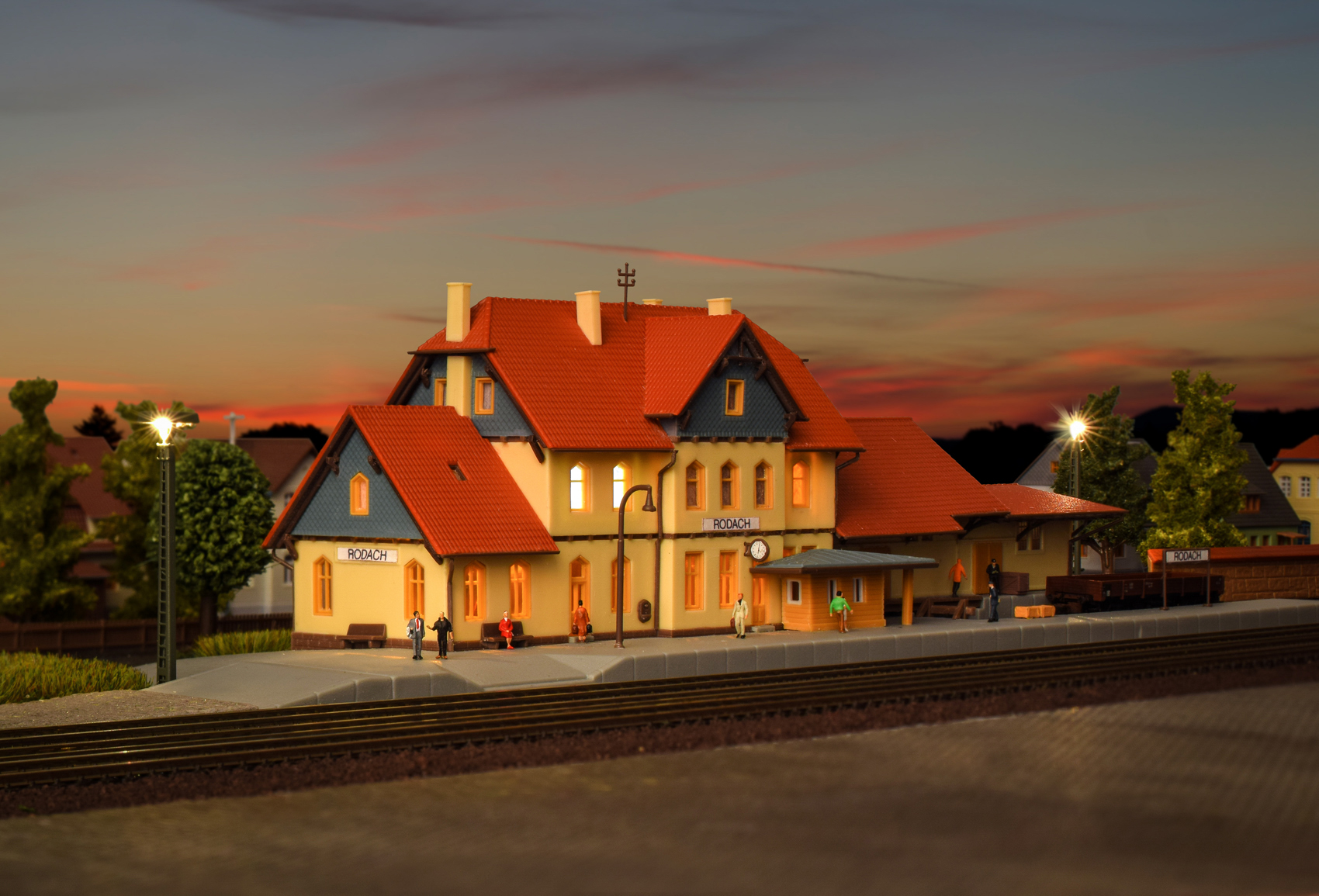 Kibri 36702 - Z Bahnhof Rodach