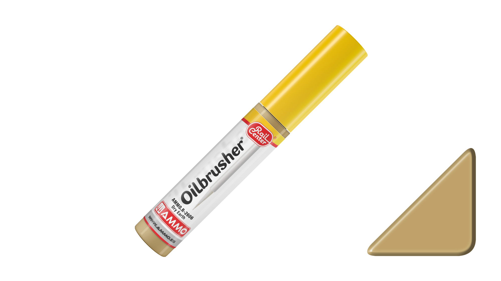 AMMO.R-2606 - Trockene Erde, Ölpinsel