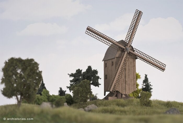 Archistories 703141 - Bockwindmühle 'Marienfehn' [