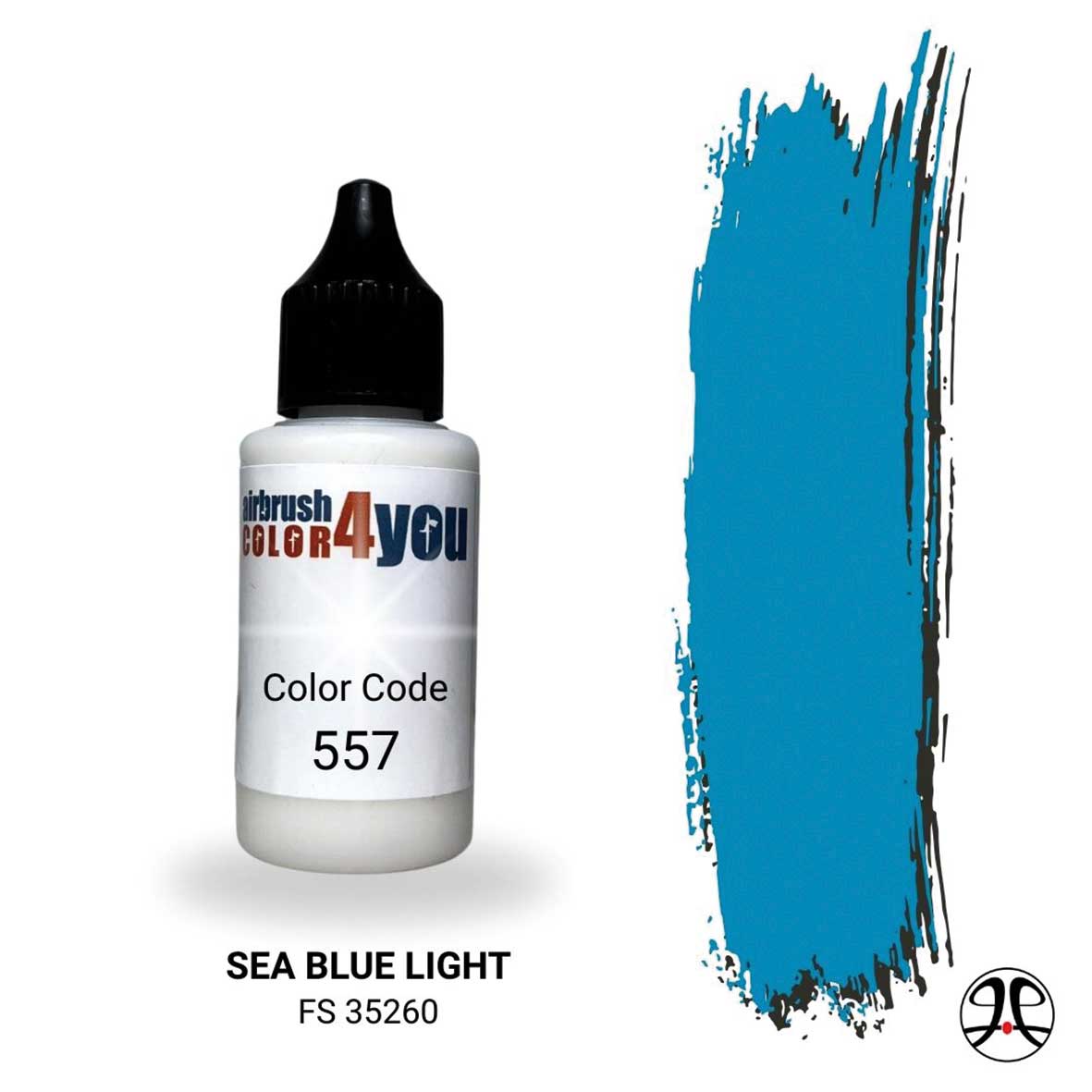 Busch 961000557 - Acrylfarbe Helles Meerblau
