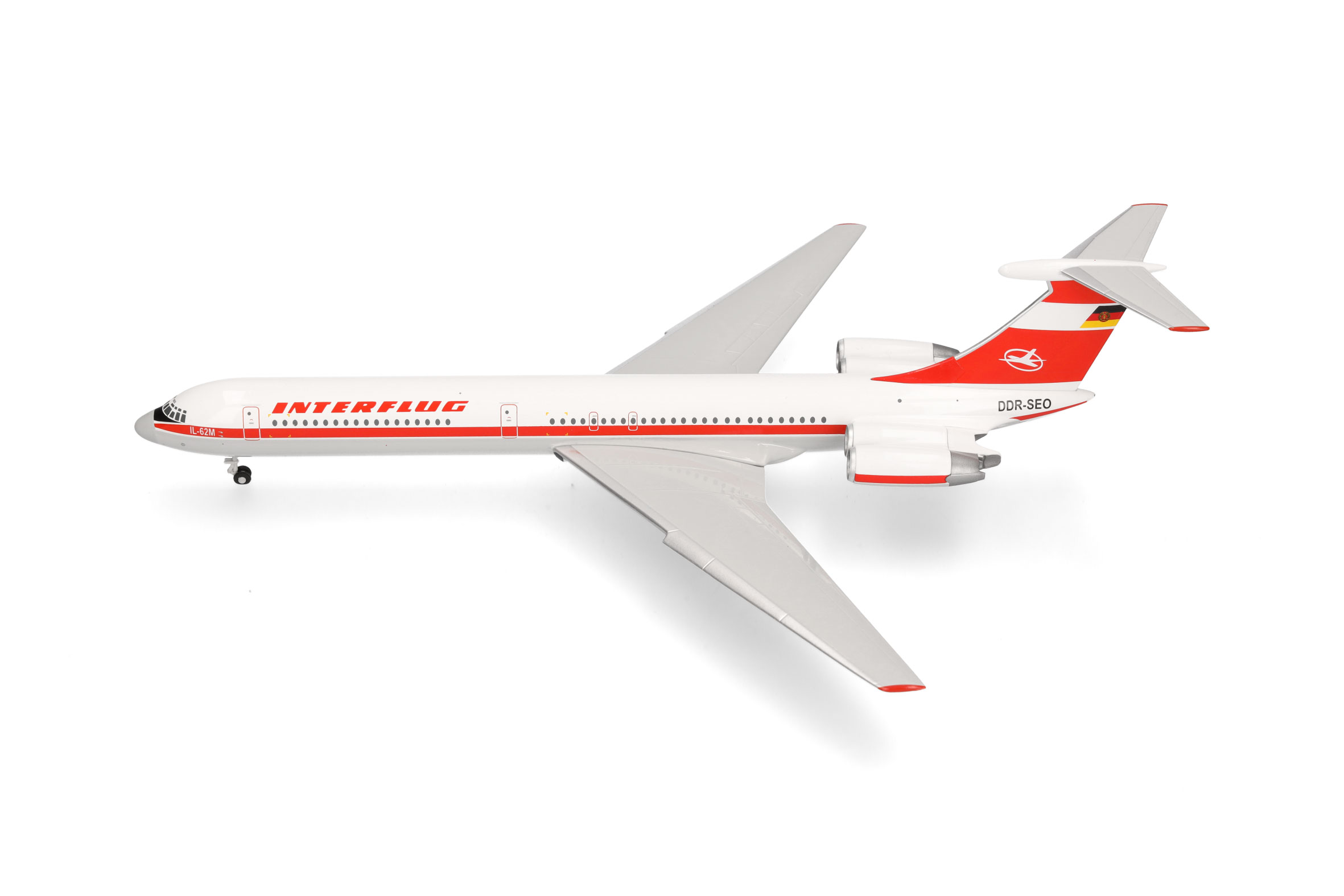 herpa 571708-001 - IL-62M Interflug DDR-SEO