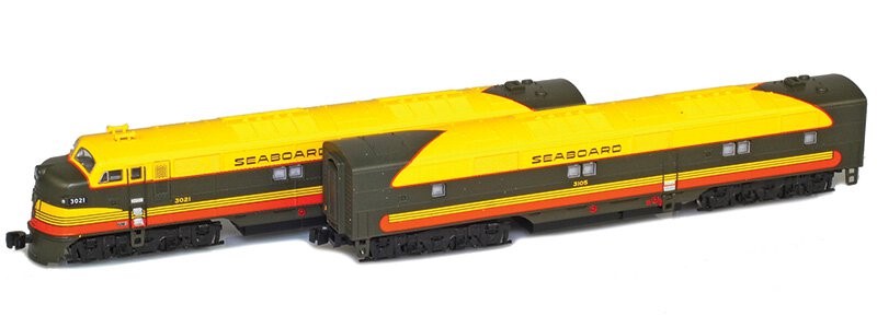 AZL 64611-2 Seaboard Coast Line EMD E7A and E7B #3