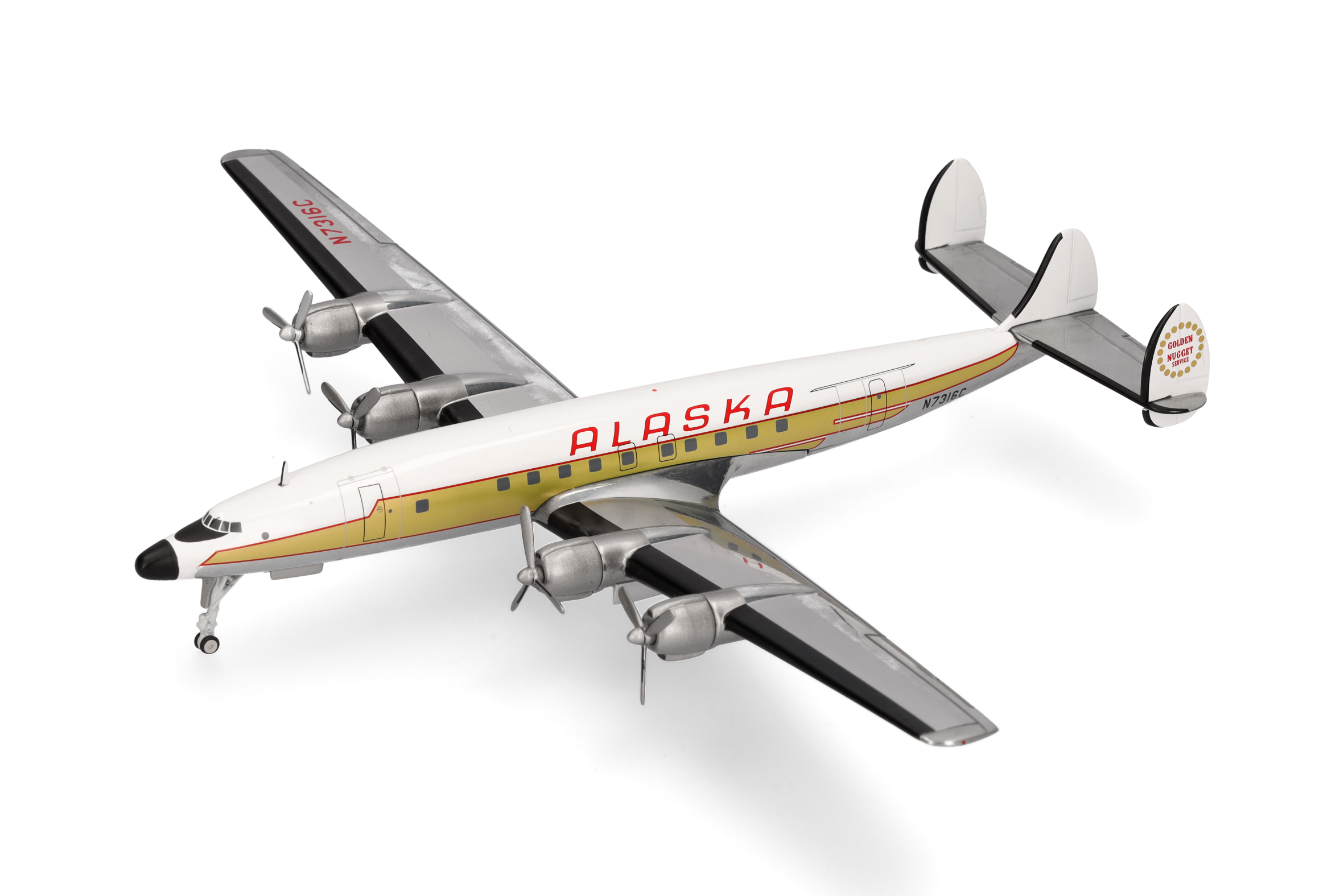 herpa 573023 - Lockheed L-1649A Alaska Airl.