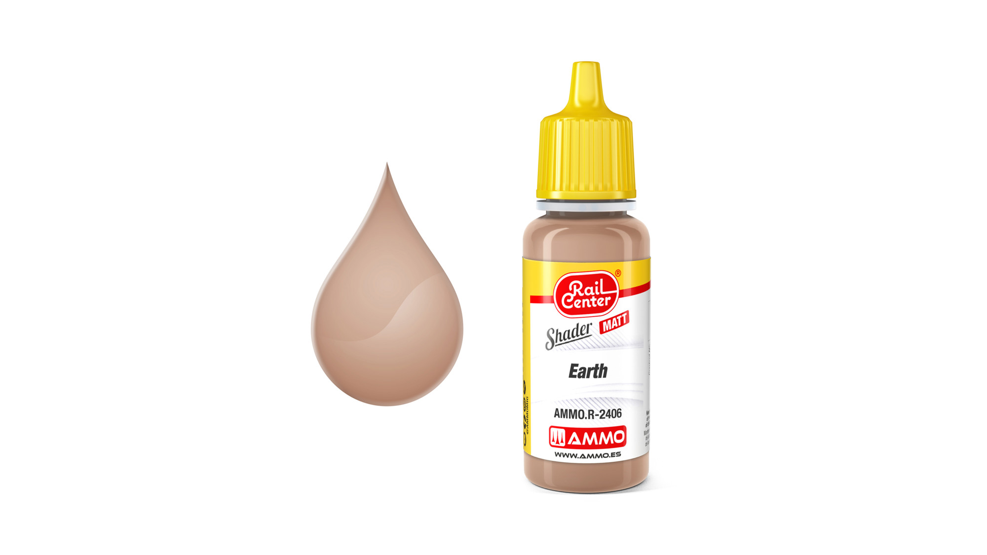 AMMO.R-2406 - Erde, matt, Shader
