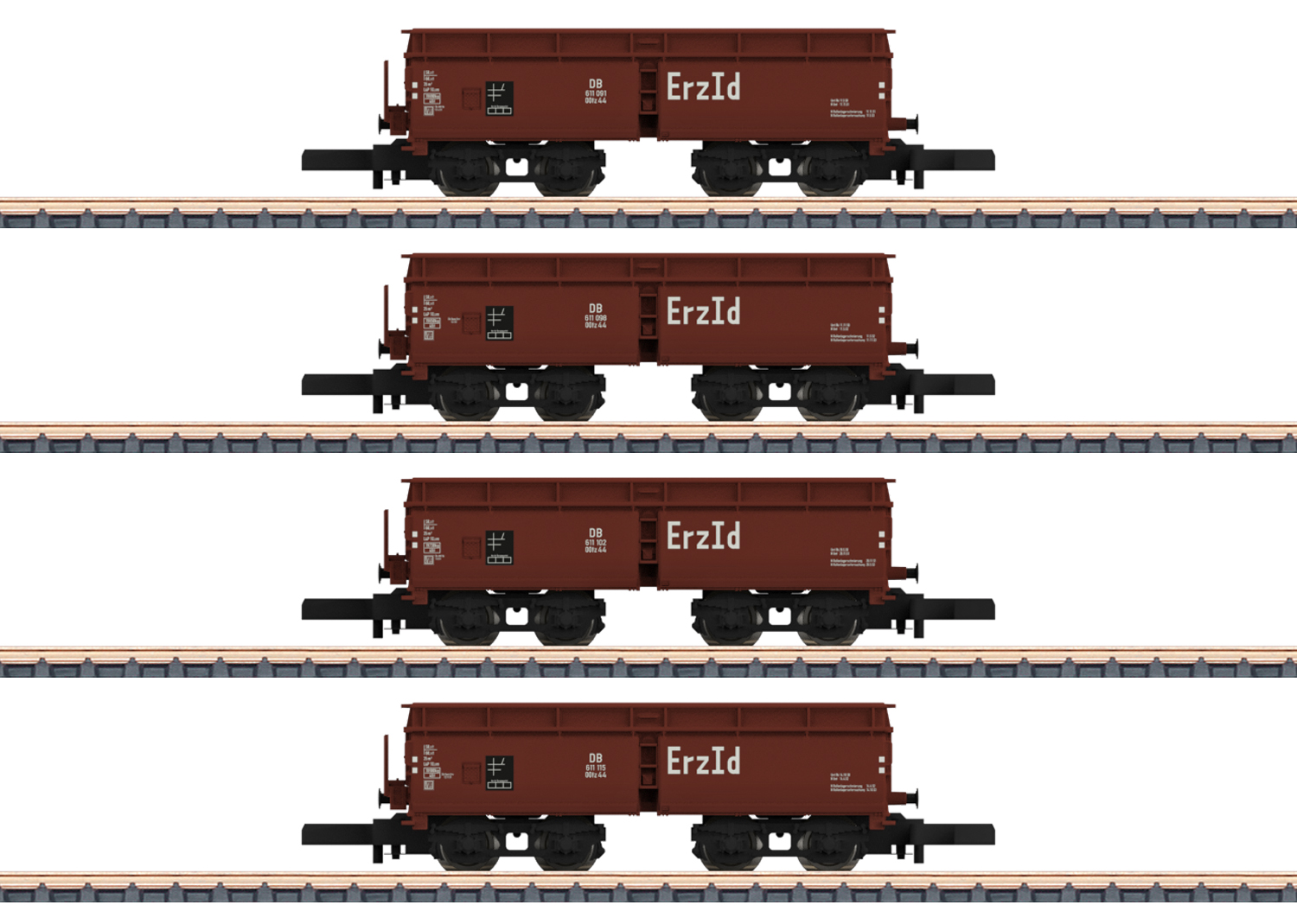 Märklin 82710 - Wagenset Selbstentladew.DB