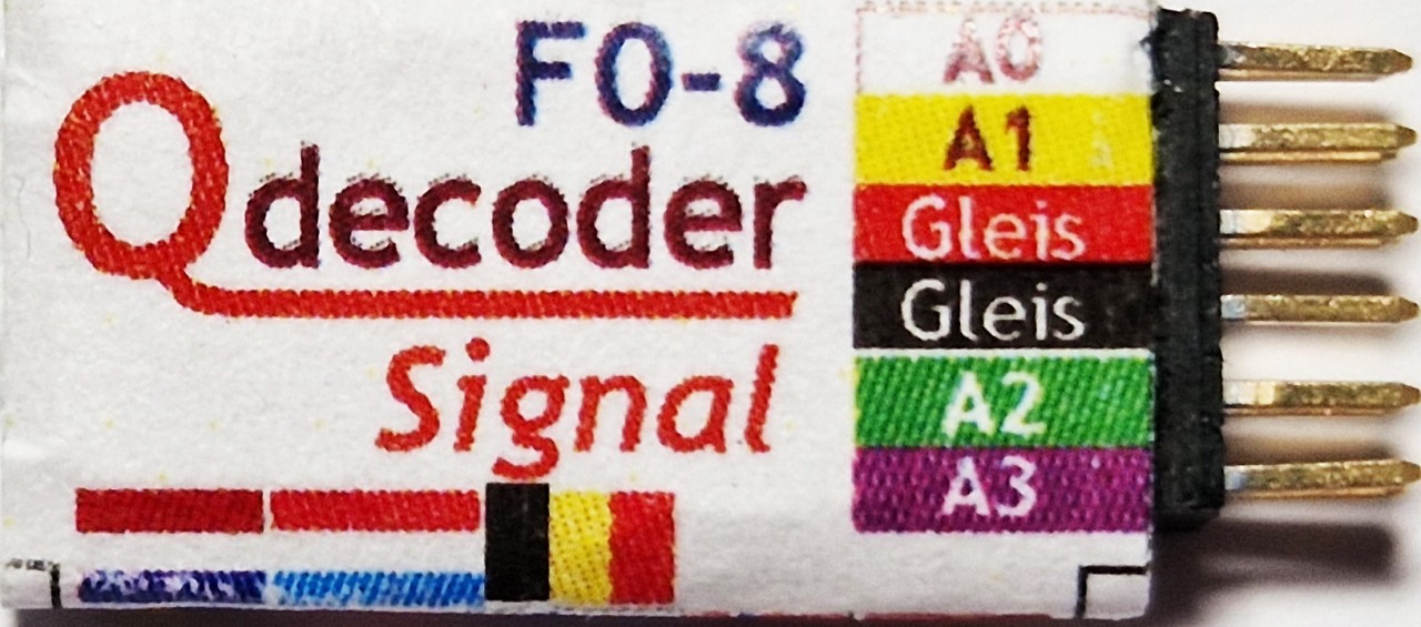 Qdecoder QD031 - Lichtsignaldecoder Qdecoder F0-8