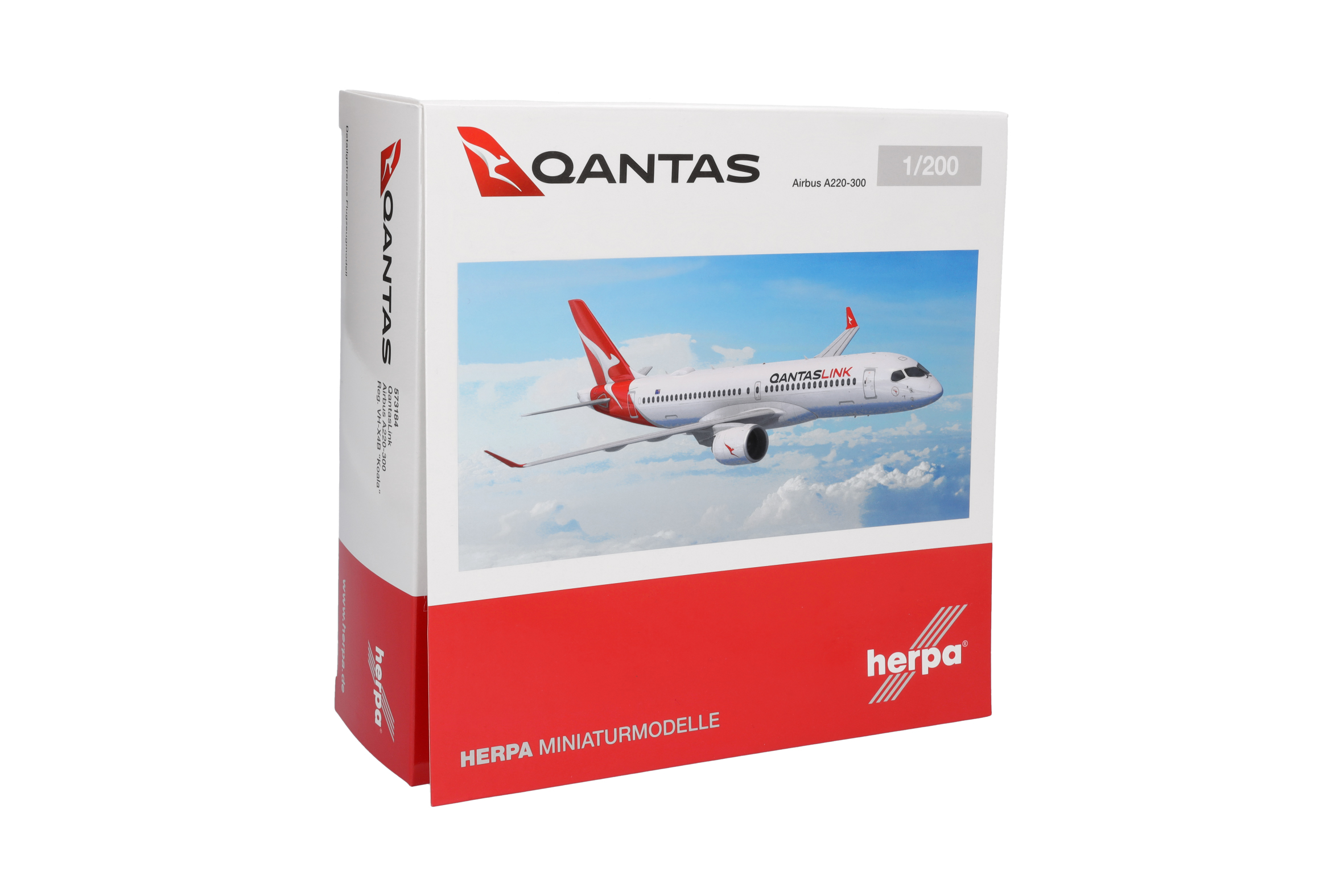 herpa 573184 - Airbus A220-300 Qantas Link