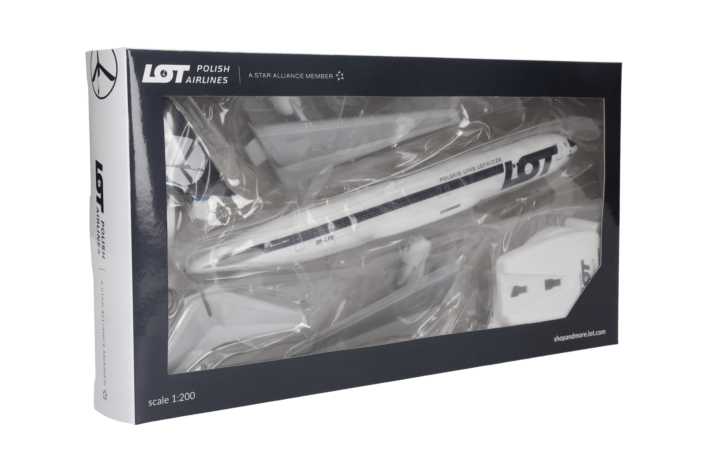 herpa 614801 - Boeing 767-300 LOT
